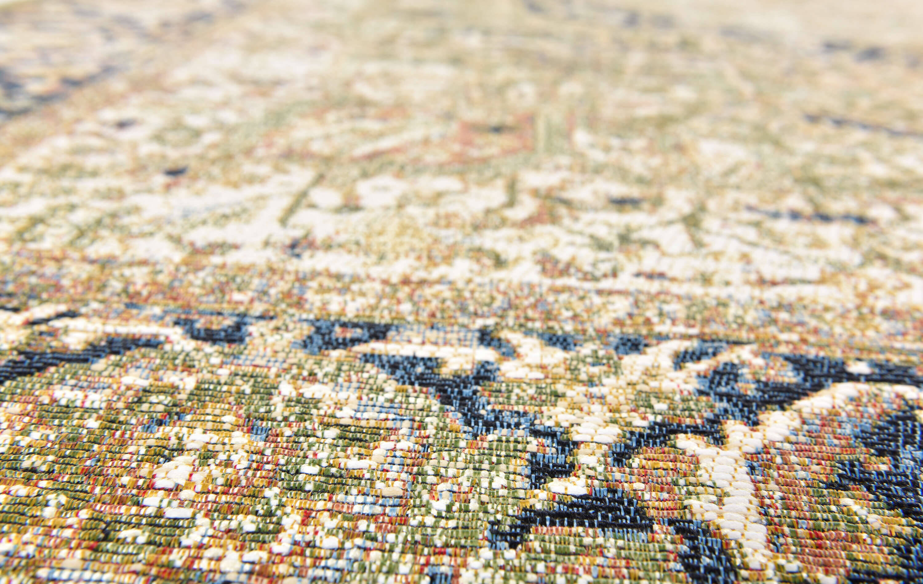 FunkyOutdoor_OrientOne_300green_427108_3 Tom Tailor FUNKY IN- OUTDOOR Orient One Teppich Flachgewebe