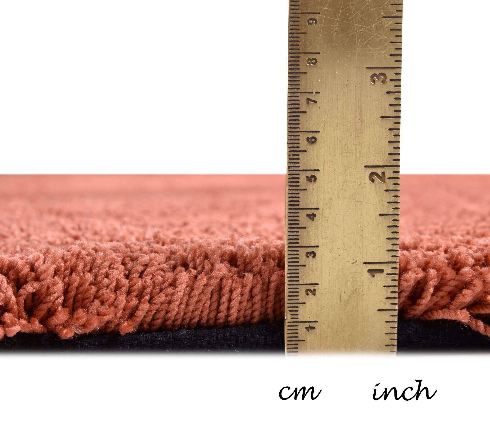 Cozy_uni_440rust_426089_5 Tom Tailor COZY PEBBLE UNI Teppich Formteppich
