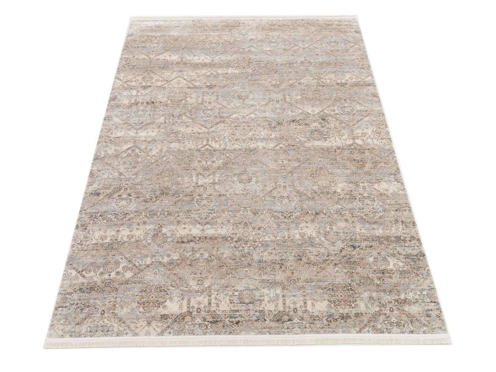 F2602-335-5 Designteppich 160x230 cm beige Nova 2602 Teppich Modern