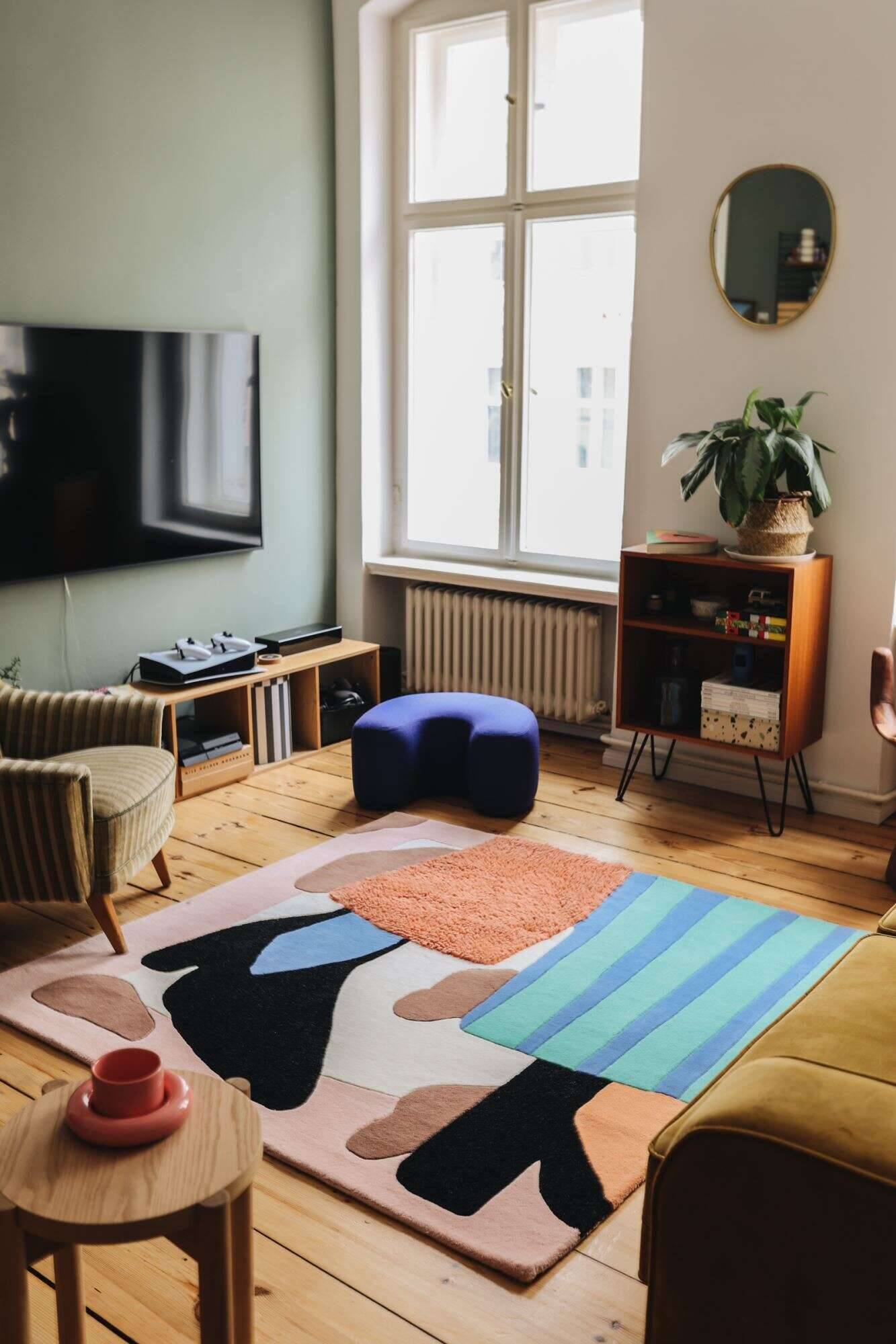 bings_dance_800multi_431271_13 Tom Tailor Designteppich Do a little dance by Fabienne Meyer aka Bings