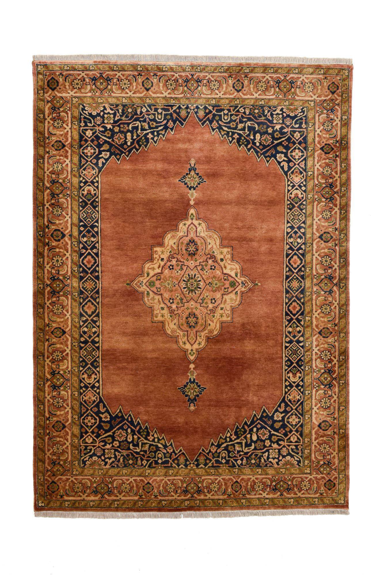 Samarkand Teppich 162x229 cm Kunstvoller Wohnteppich Samarkand Teppich 162x229 cm Kunstvoller Wohnteppich