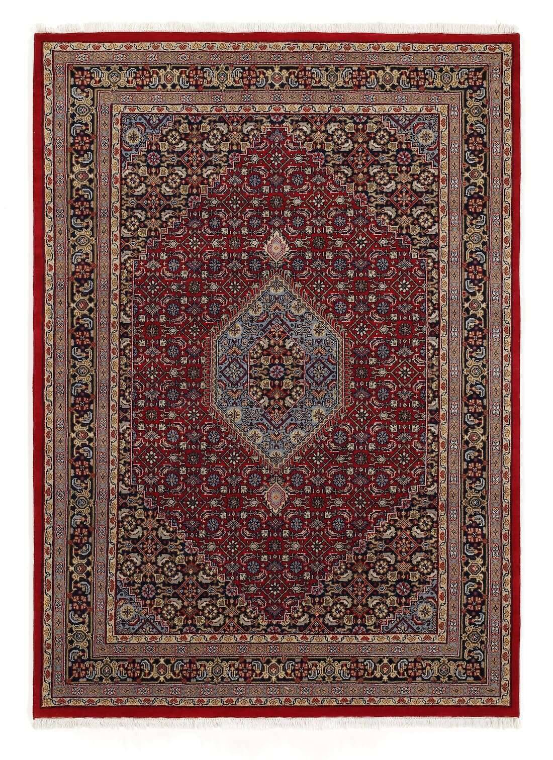 HIM02-915-2 Orientteppich Himla Bidjar Handgeknüpft Teppich Natur Schurwolle
