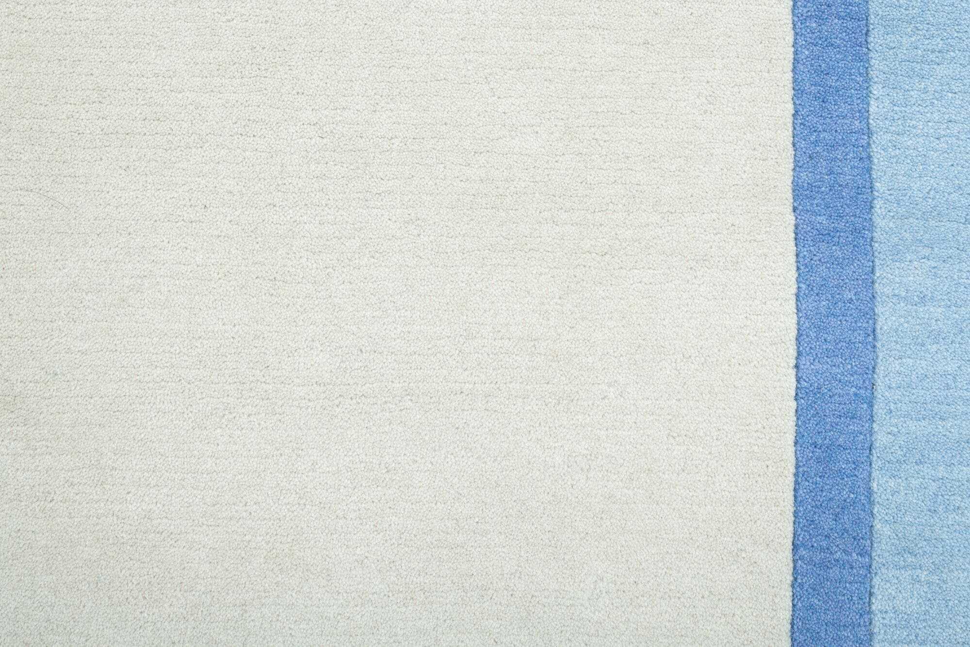 Handgeknüpfter Teppich KAILASH Schurwolle Viskose Wunschmaß