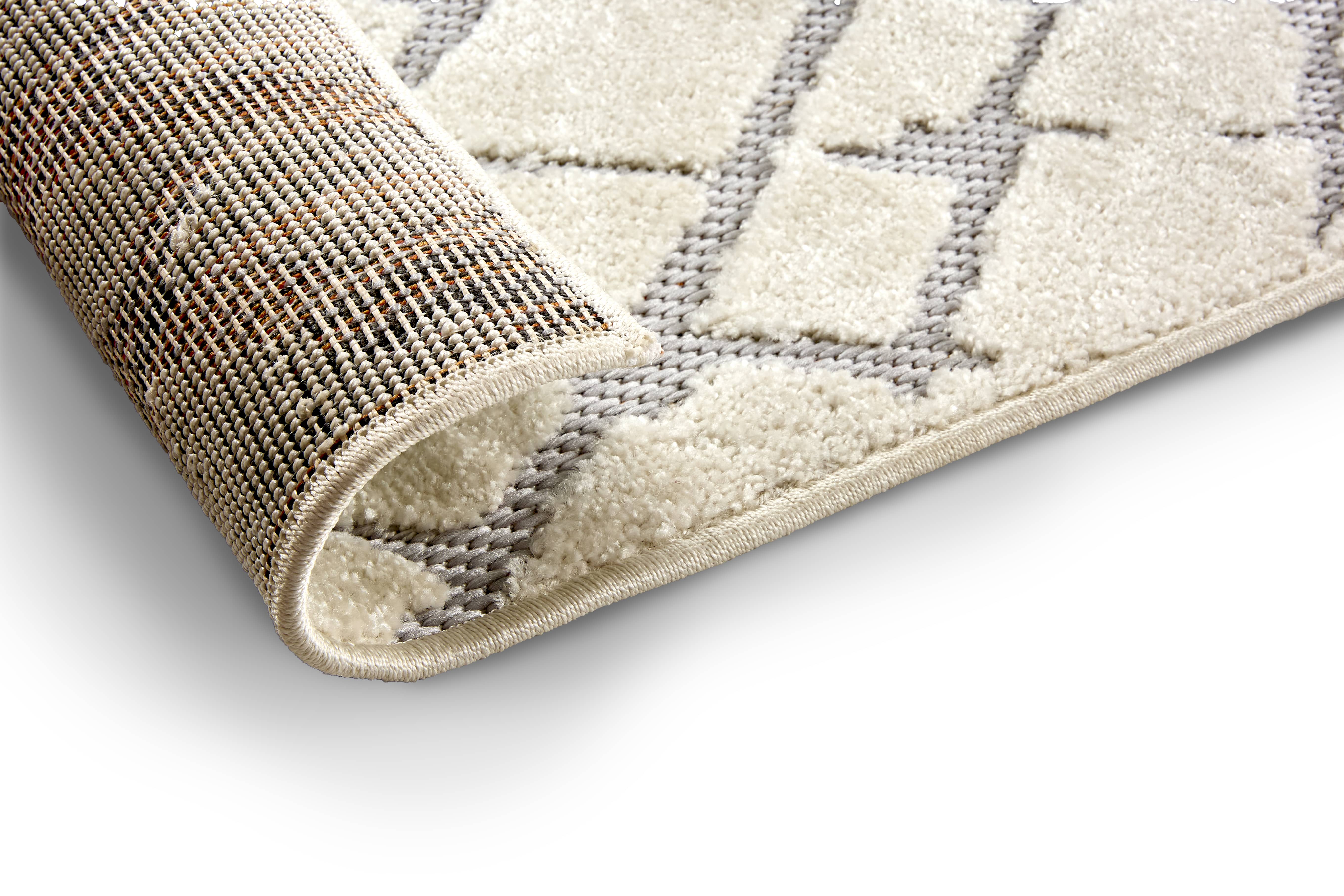 In- und Outdoor Teppich Serina D.254 C.004 Striche grau/weiß In- und Outdoor Teppich Serina D.254 C.004 Striche grau/weiß