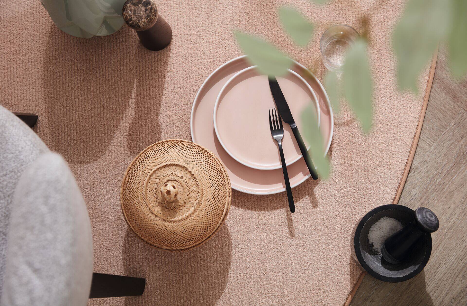 JAB ANSTOETZ Uni Teppich Ray im Wunschmaß JAB ANSTOETZ Uni Teppich Ray im Wunschmaß