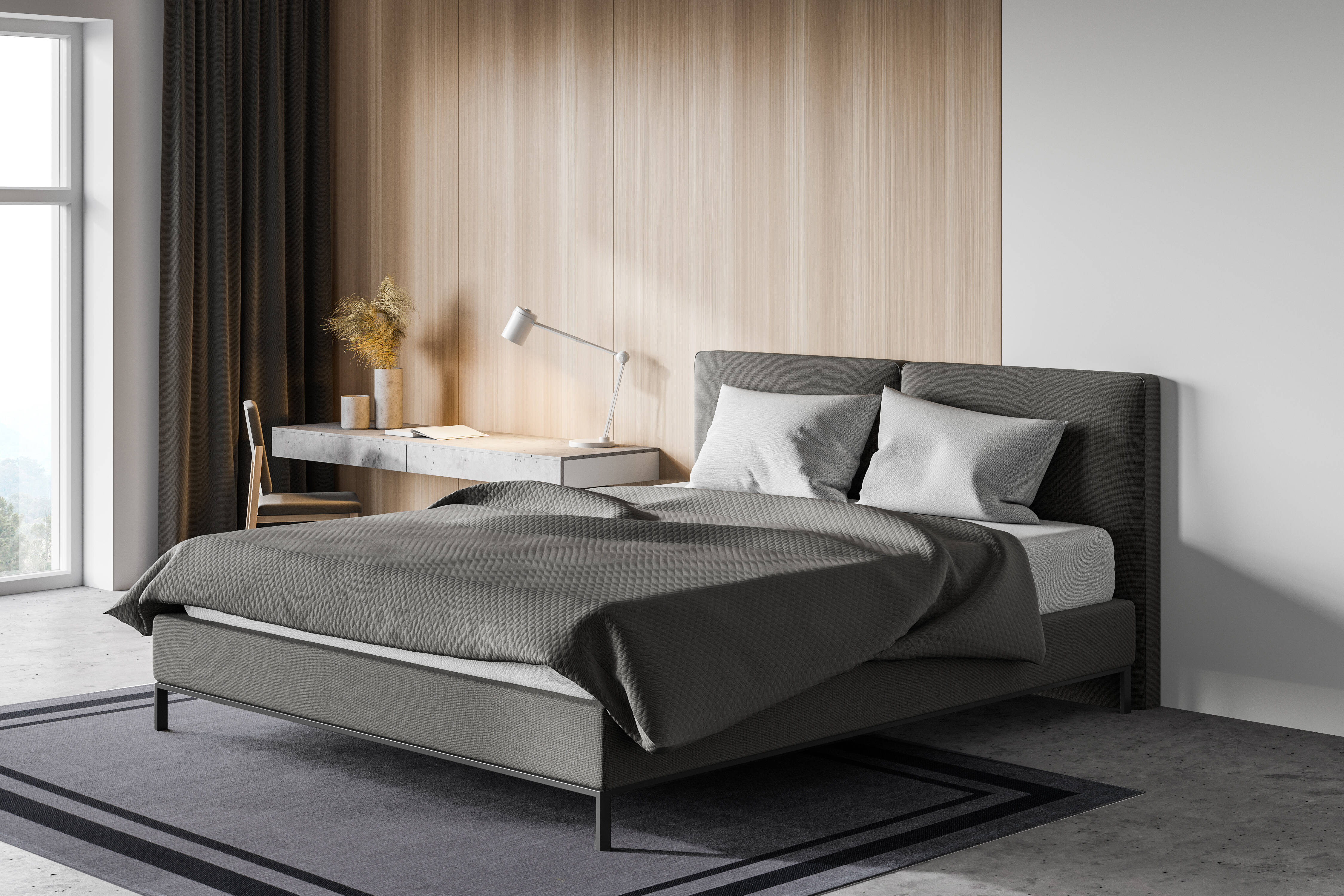 Moderner Teppich ALTO GRAY - Waschbarer Teppich Moderner Teppich ALTO GRAY - Waschbarer Teppich