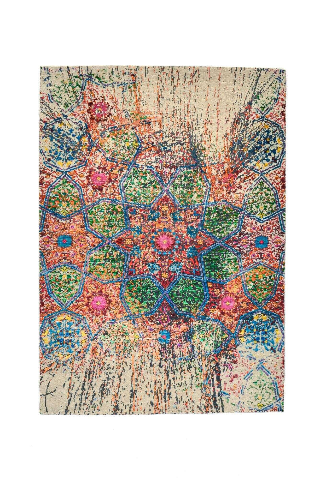 sarisuperior_4704_800multicolor_435744_1 Teppich Sari Superior Orient Handgeknüpft im Wunschmaß