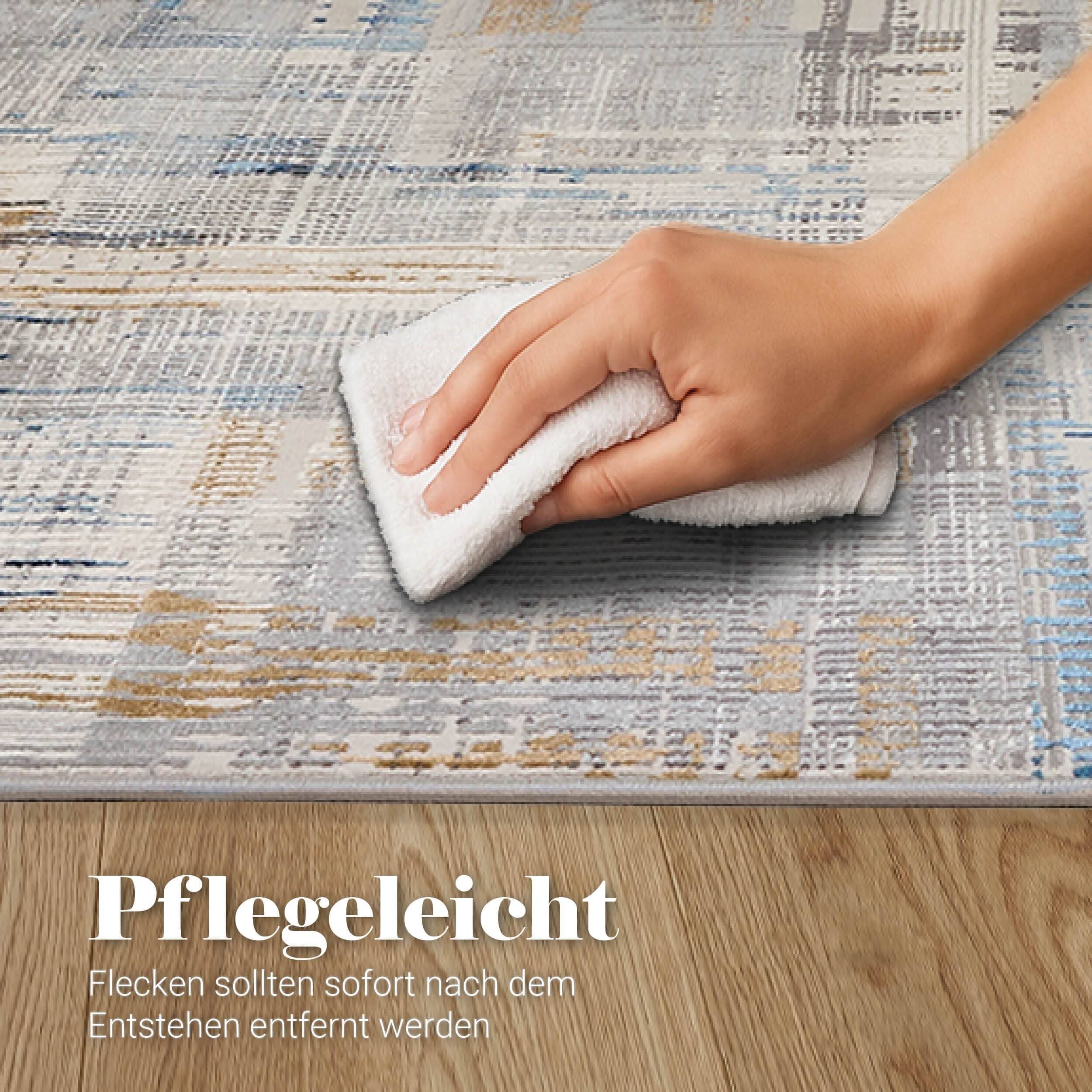 Vintageteppich Jules D.251 C. 024 Vintage grau-blau Vintageteppich Jules D.251 C. 024 Vintage grau-blau