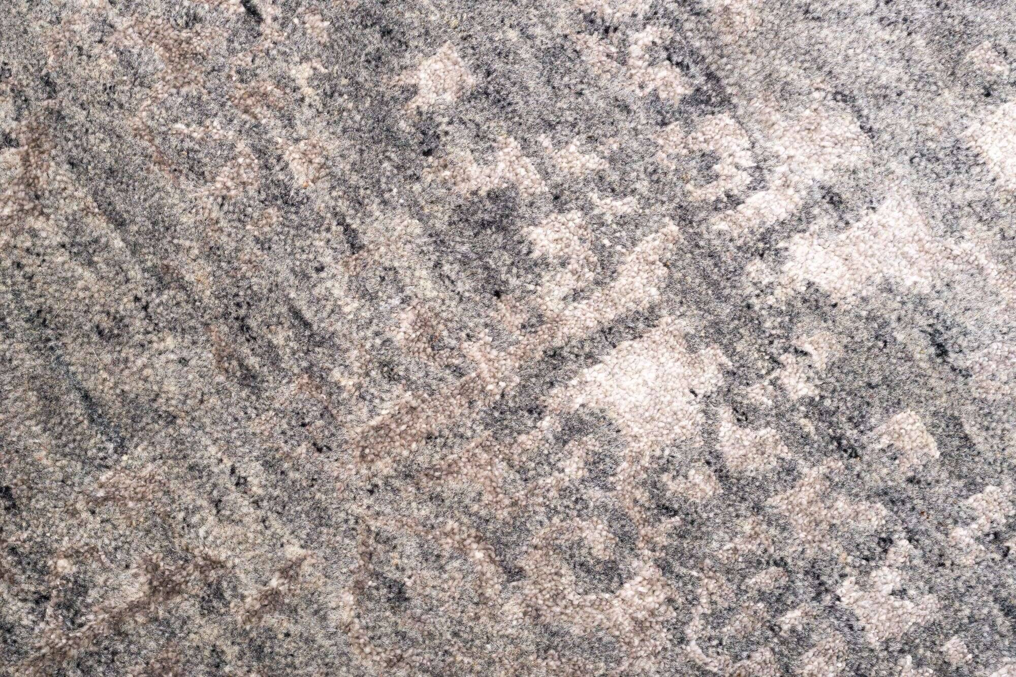 queensvillage_zo-2204-17_650grey_409275_3 Vintage Teppich Queensvillage 160x230cm Handgeknüpft Wolle Viskose