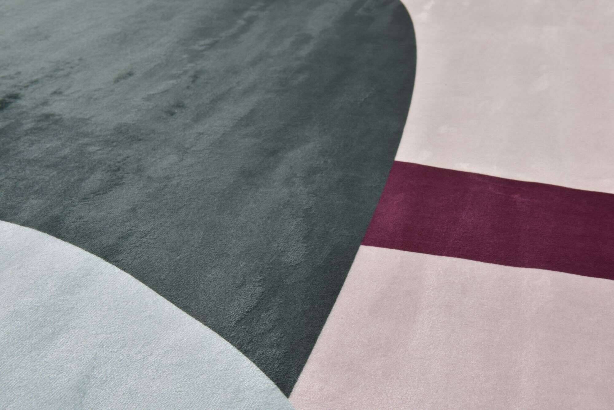 shapes_four_305greenmulti_426901_3 Tom Tailor Kollektion Shapes Four 305 Teppich Modern