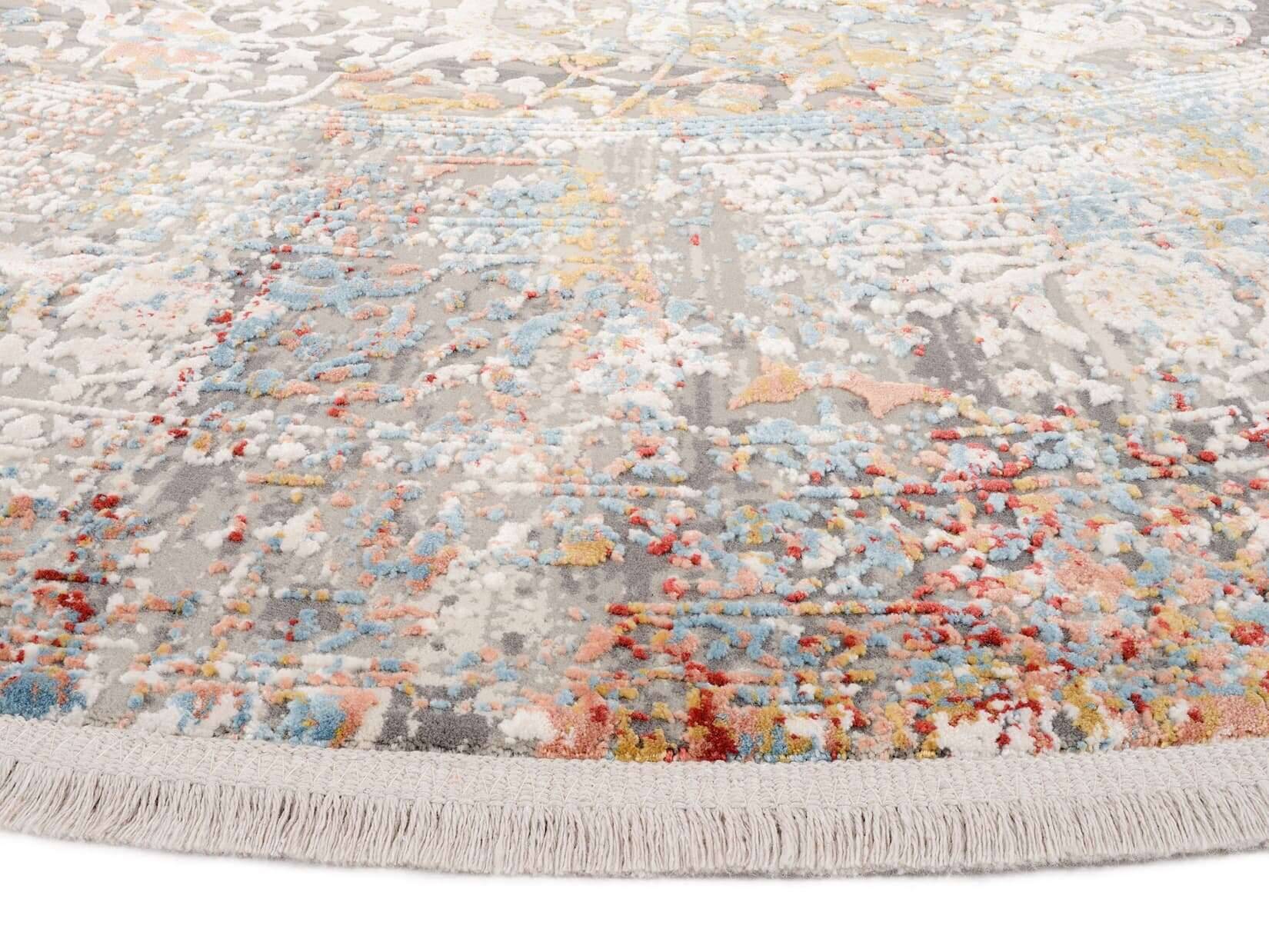 BES04-598-23 OCI Bestseller Cava 04 Teppich rund Vintage