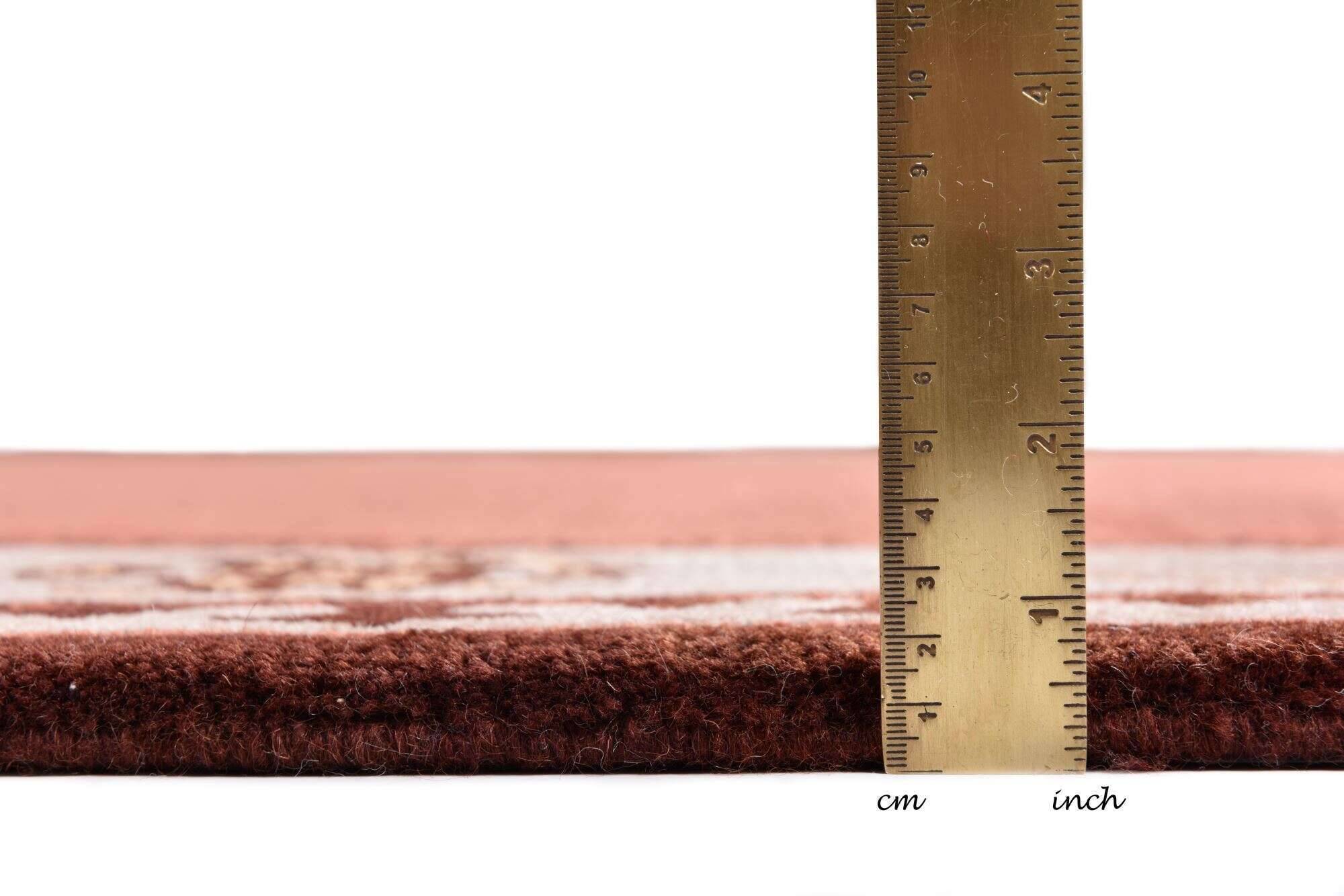 tibetlife_mk86_440rust_110301_5 Tibet Nepal Teppich Gurkha im Wunschmaß