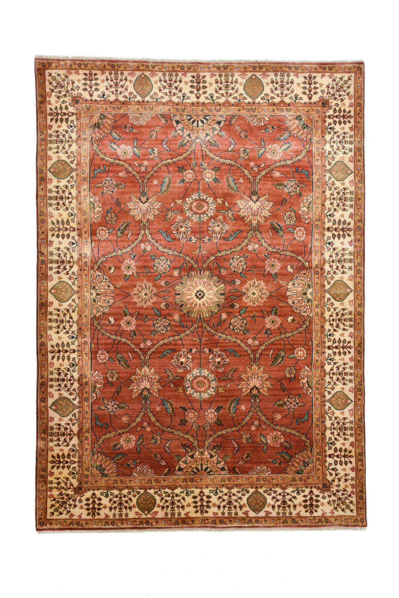 Kostbarer Samarkand Teppich 170x240 cm Teppich Handgeknüpft Kostbarer Samarkand Teppich 170x240 cm Teppich Handgeknüpft