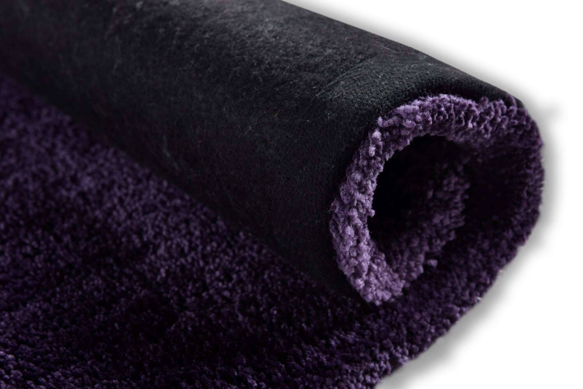 Cozy_uni_750purple_426155_11 Tom Tailor COZY PEBBLE UNI Teppich Formteppich