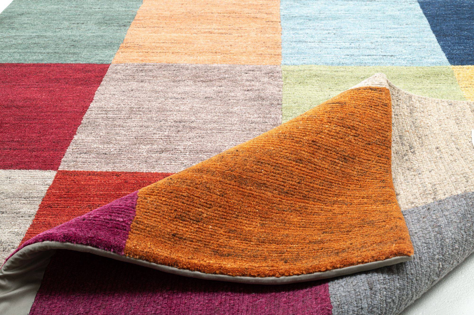 Theko Nepal Teppich DUMBO R2682 Handgeknüpft