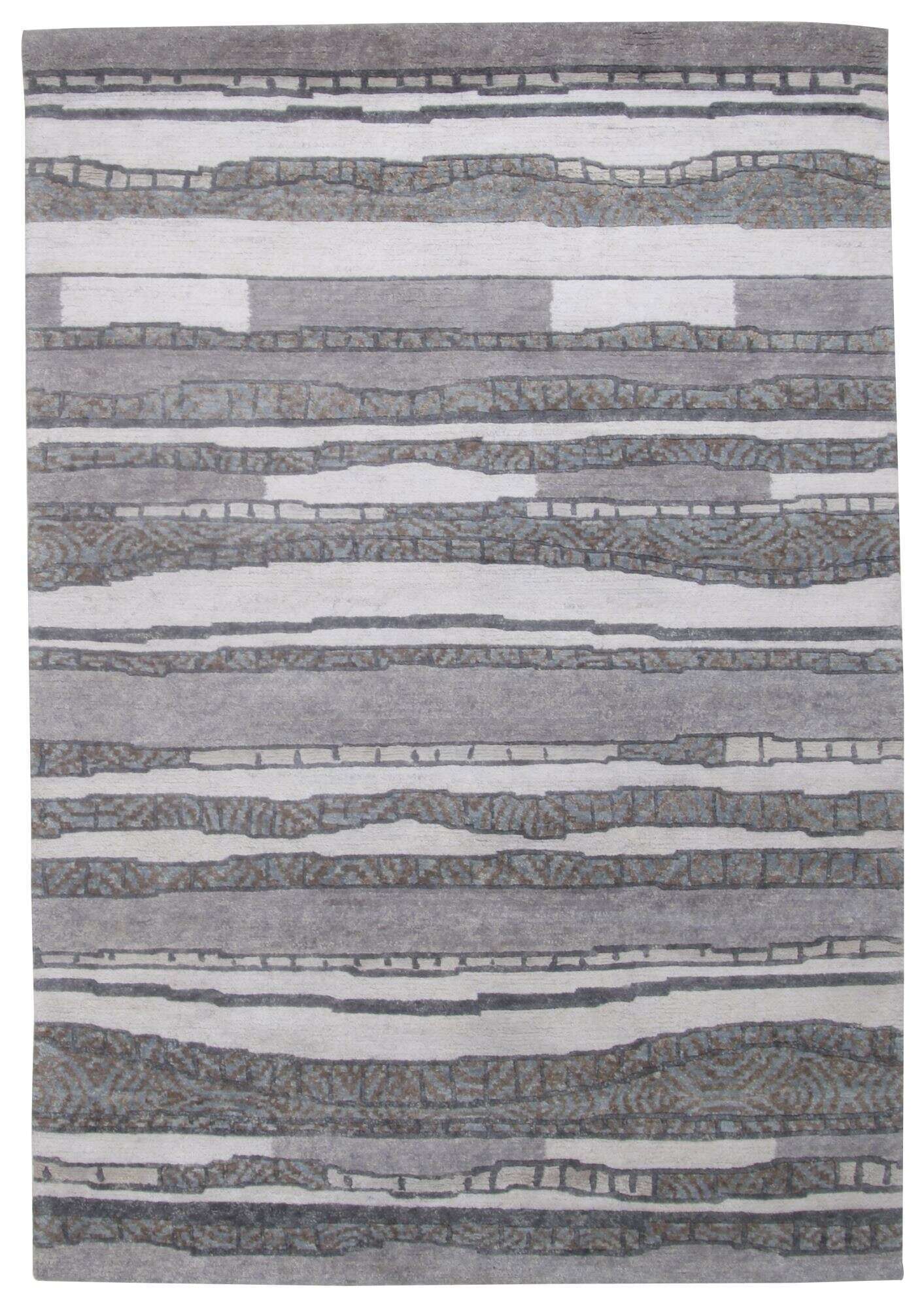 Talonga-Silk Nepalteppich ca: 163 x 235 cm Handgeknüpft