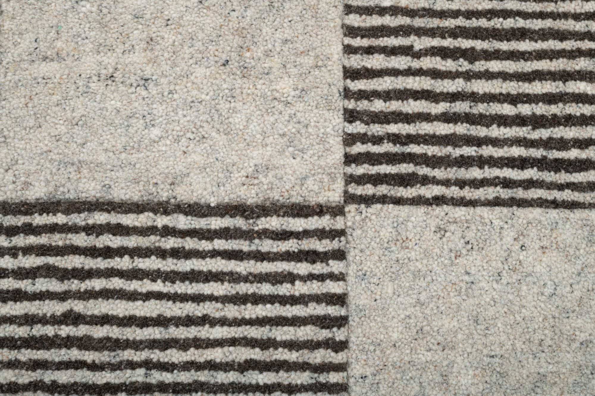 Teppich Medan Natur handgeknüpft Schurwolle 160x230cm Teppich Medan Natur handgeknüpft Schurwolle 160x230cm