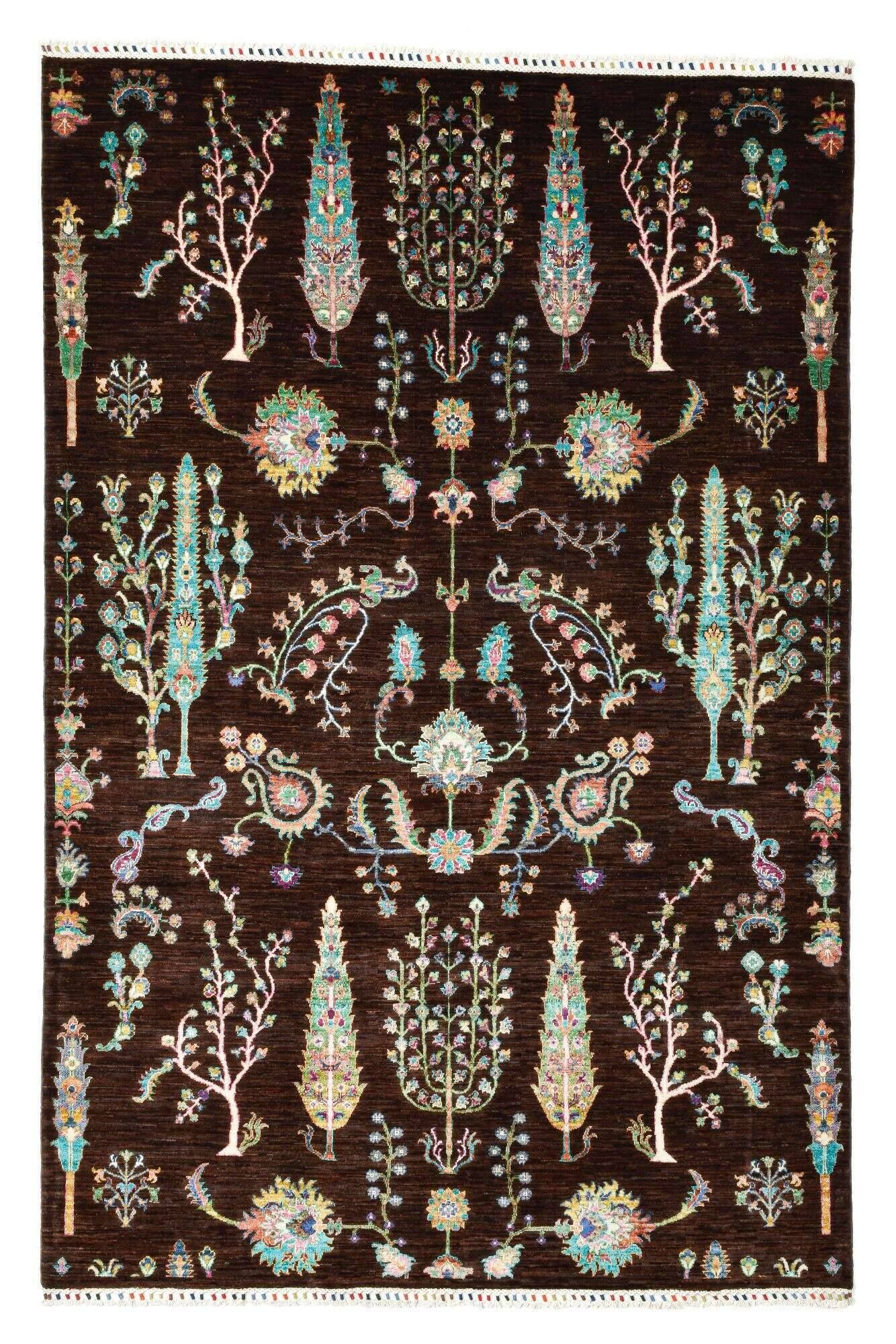 kandashah_1834_610blackmulti_429804_1 Kandashah Design-Teppich ca: 199 x 300 cm