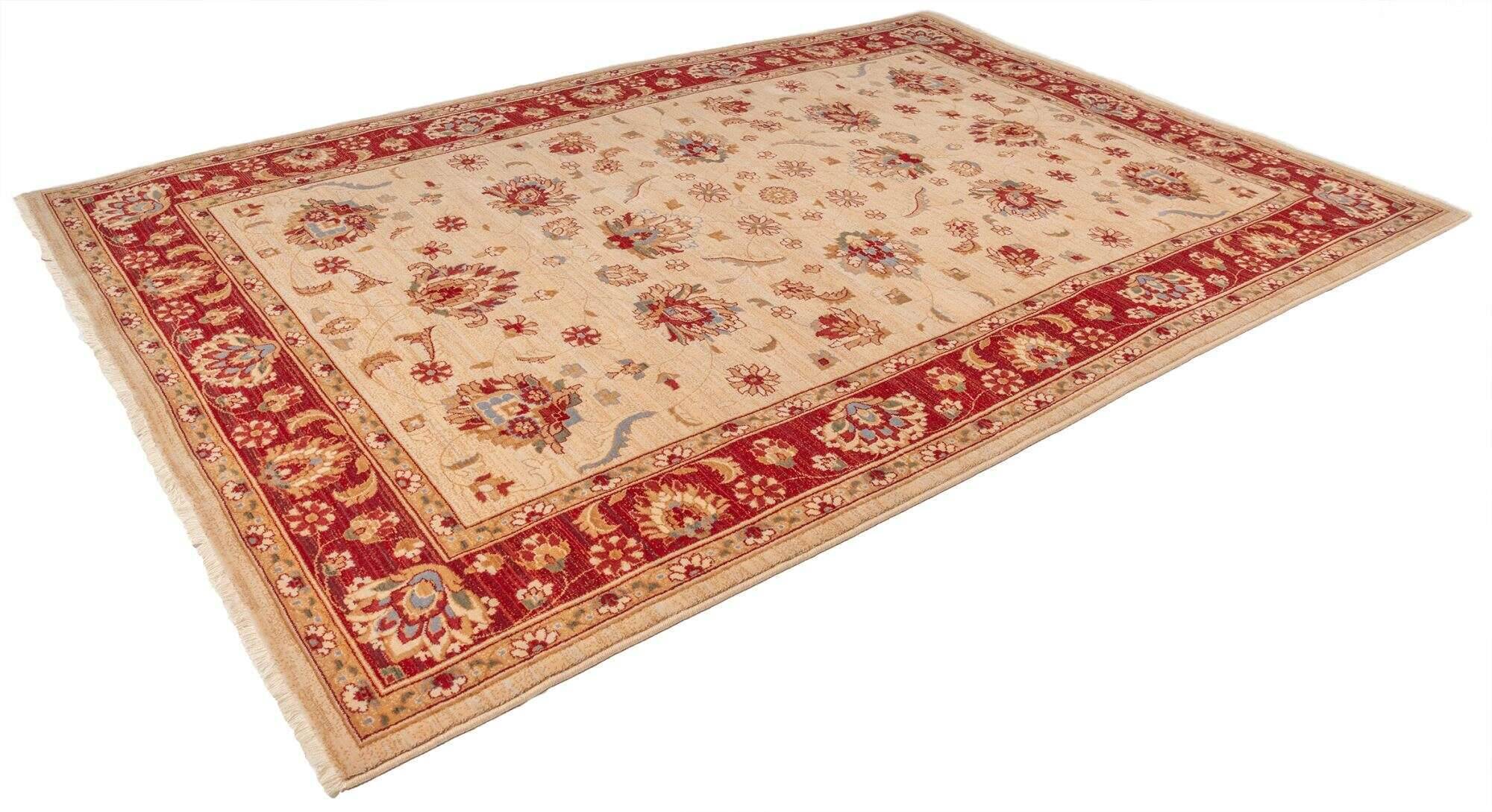 Saharna_2444_205redmulti_422774_2-1 Teppich Saharna 2444 Webteppich aus reiner Wolle