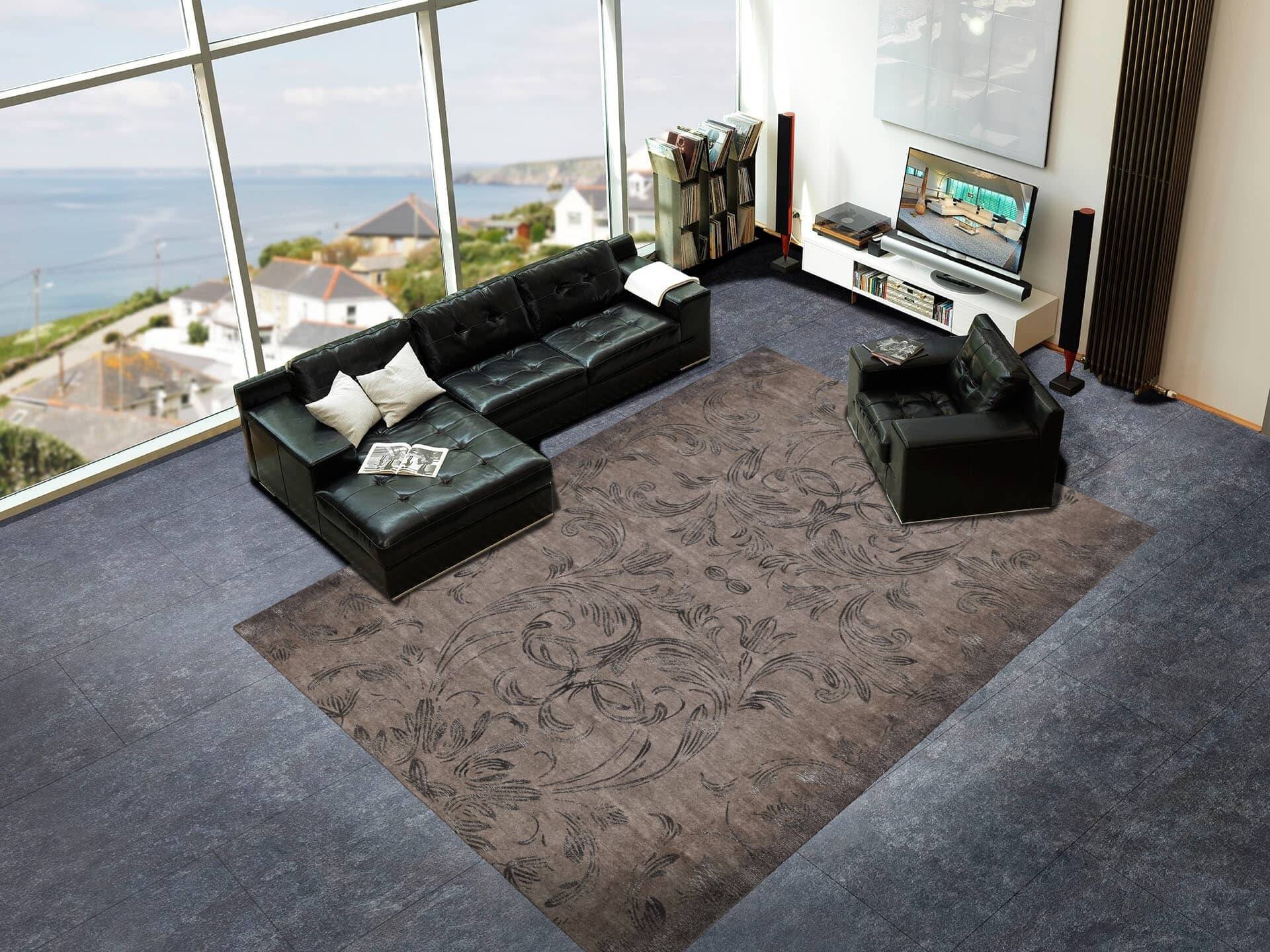 Makalu Nepal Teppich Century M193 Handgetuftet im Wunschmaß Makalu Nepal Teppich Century M193 Handgetuftet im Wunschmaß