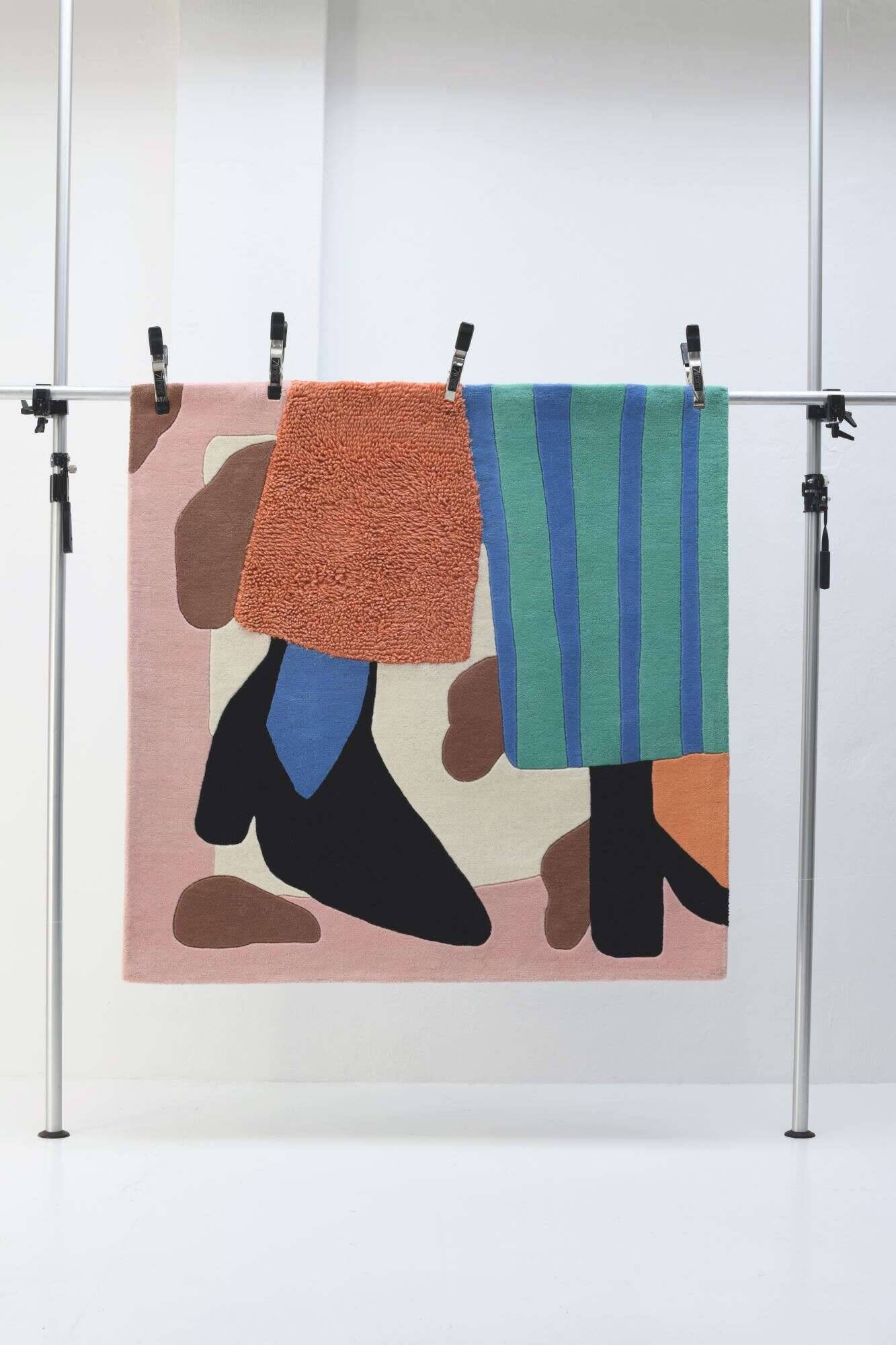 bings_dance_800multi_431271_12 Tom Tailor Designteppich Do a little dance by Fabienne Meyer aka Bings