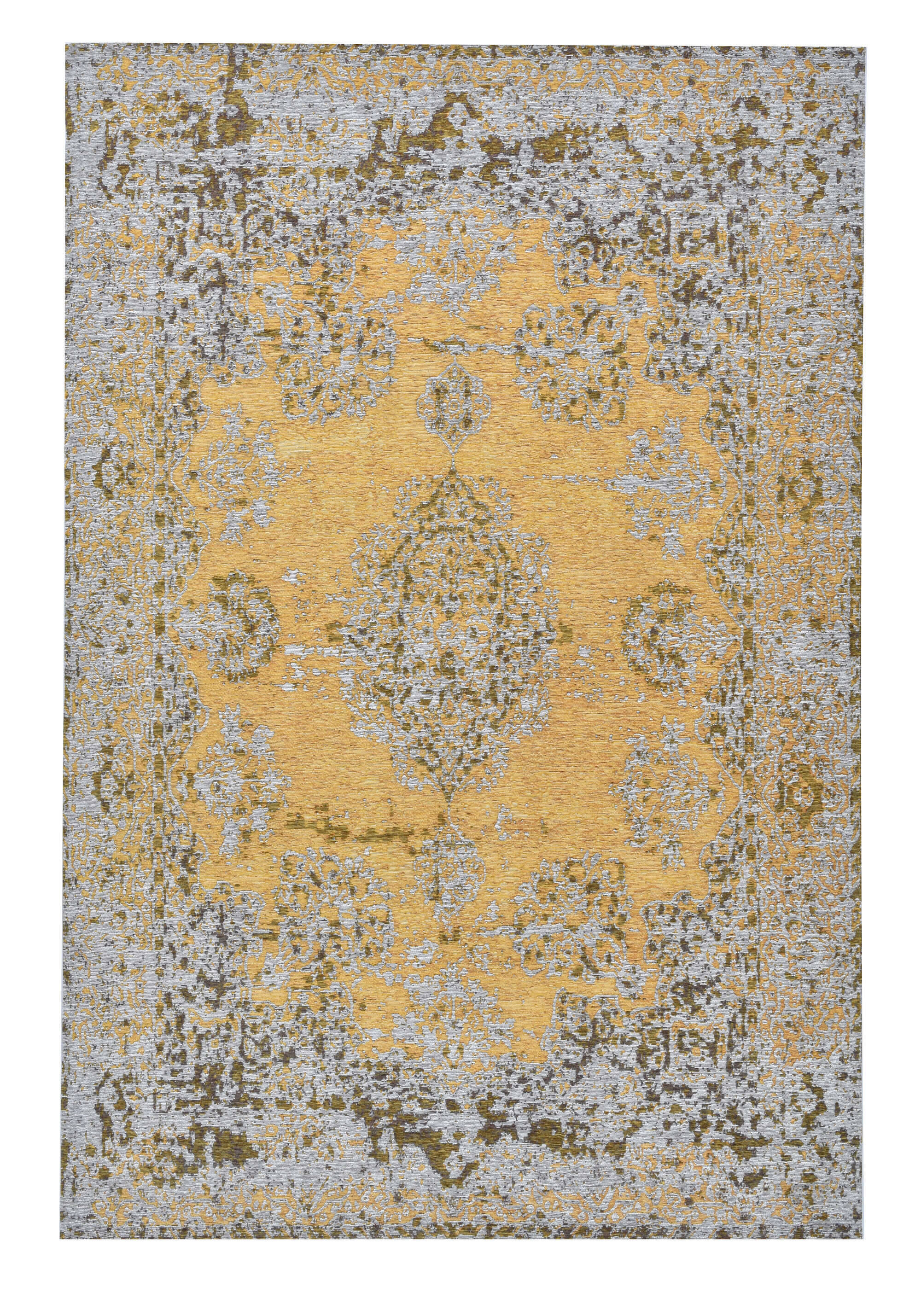 FunkyOrient_Kirman_870gold_420083_1 Teppich Funky Orient Kirman Tom Tailor Teppich mit Orient Muster
