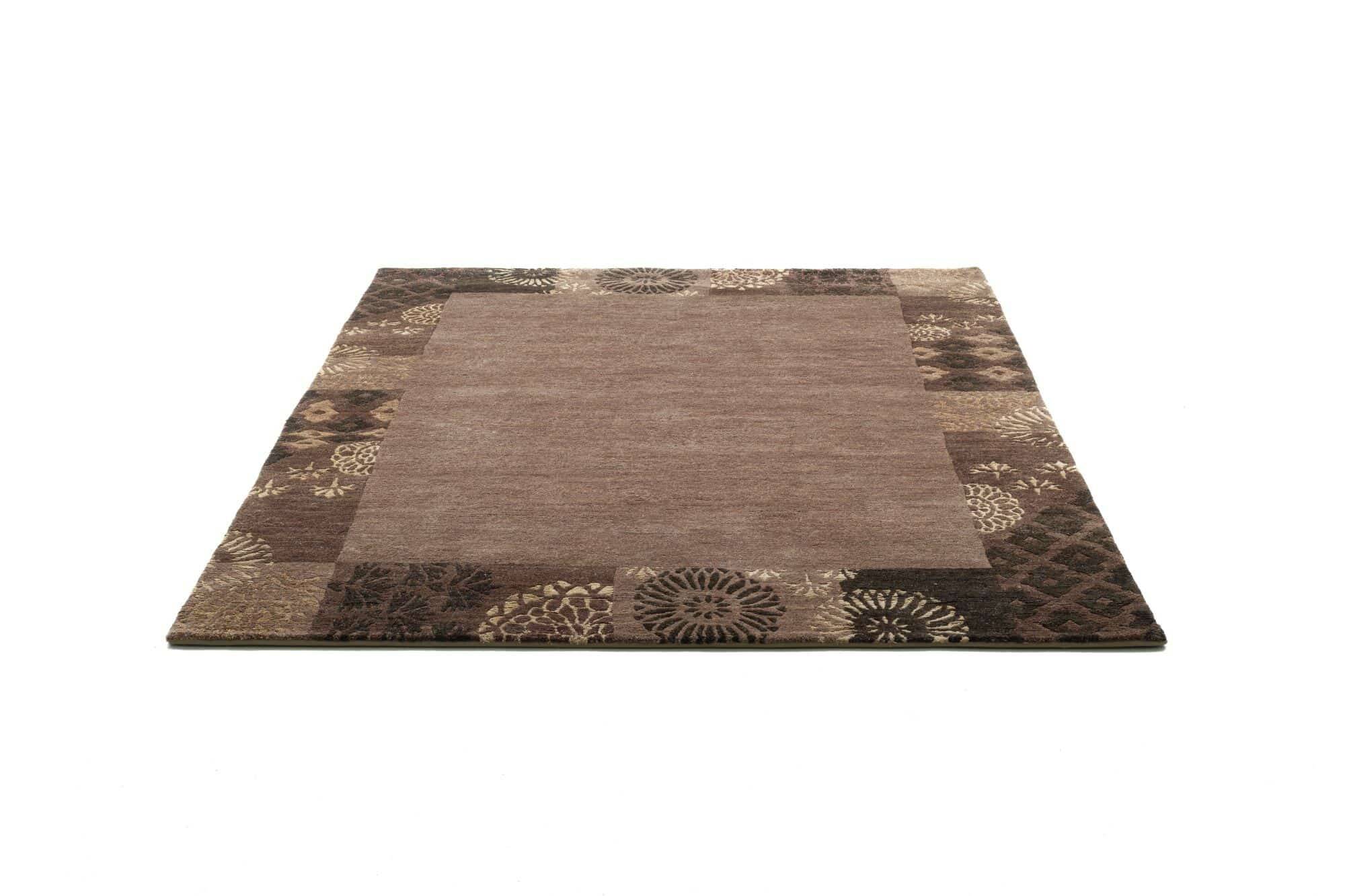 Talonga Silk Nepal Teppich Bordüre Handgeknüpft Wunschmaß Talonga Silk Nepal Teppich Bordüre Handgeknüpft Wunschmaß