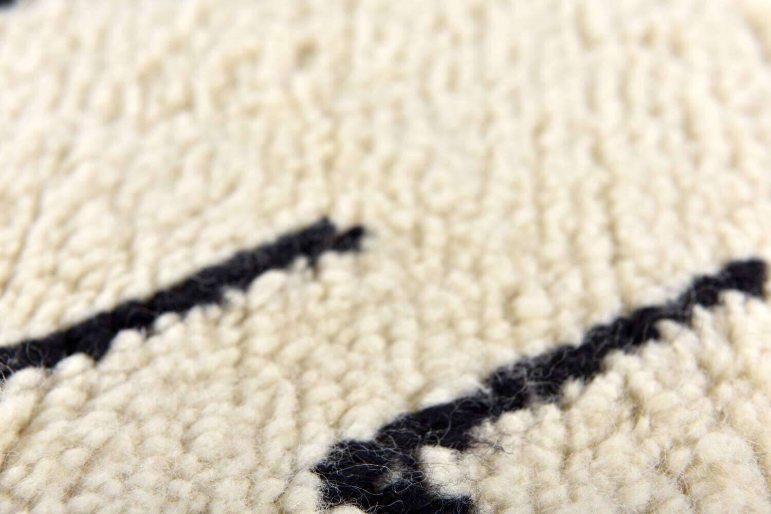 BenniUrein_2007_997Blanc_426555_3 Teppich Beni Ourain 100x150 cm Schafwolle