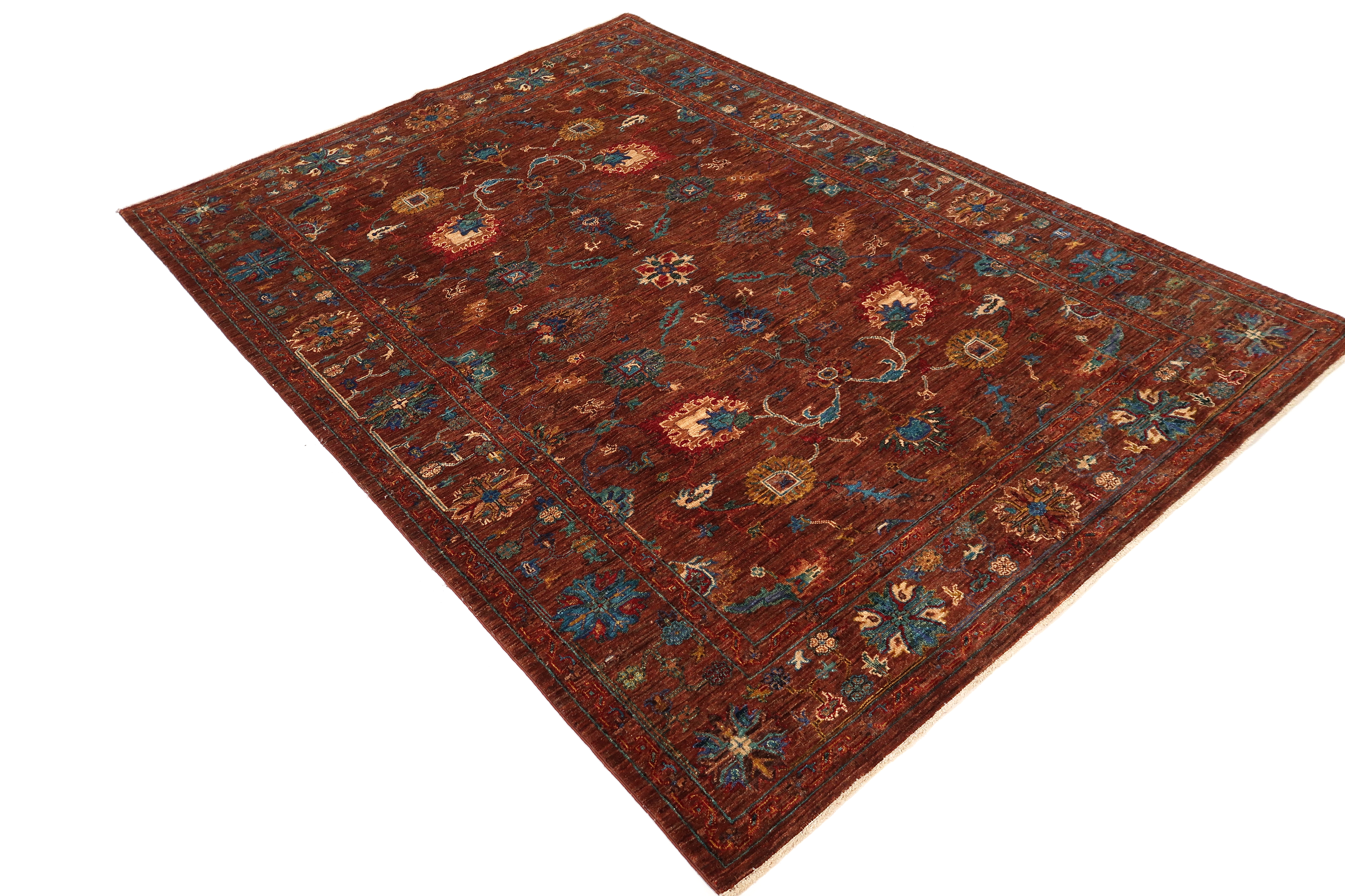 Rubin Orientteppich Handgeknüpft 170 x237 cm Schurwolle