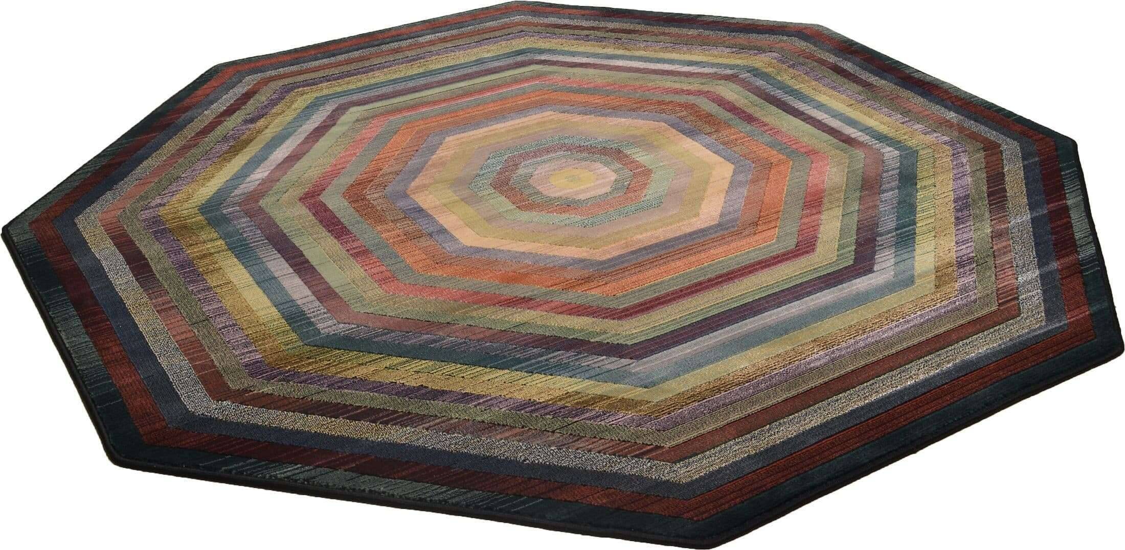 Gabiro_001_800multi_403170_2 Gabiro Modern 001 Multicolor Design Teppich