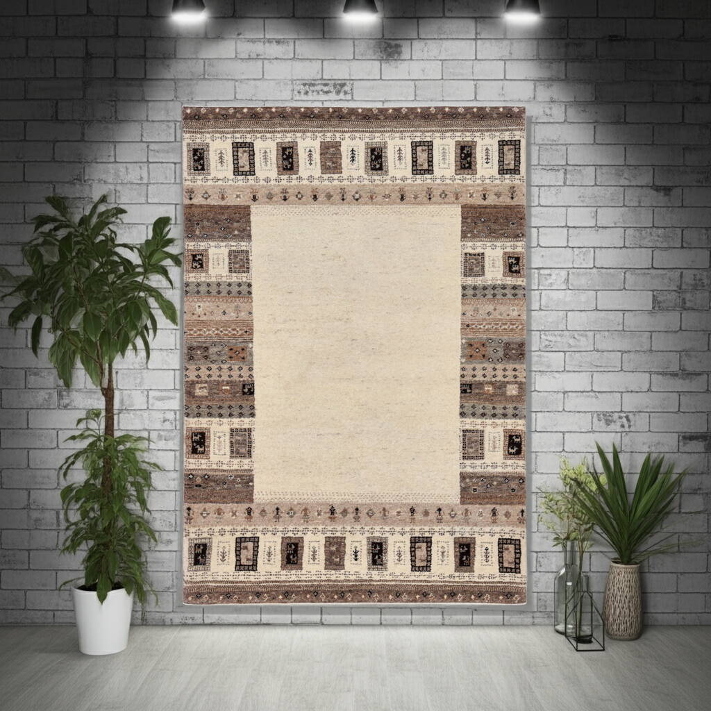 Natur Pur Teppich "Nomadic Deluxe" Design 703 in beige