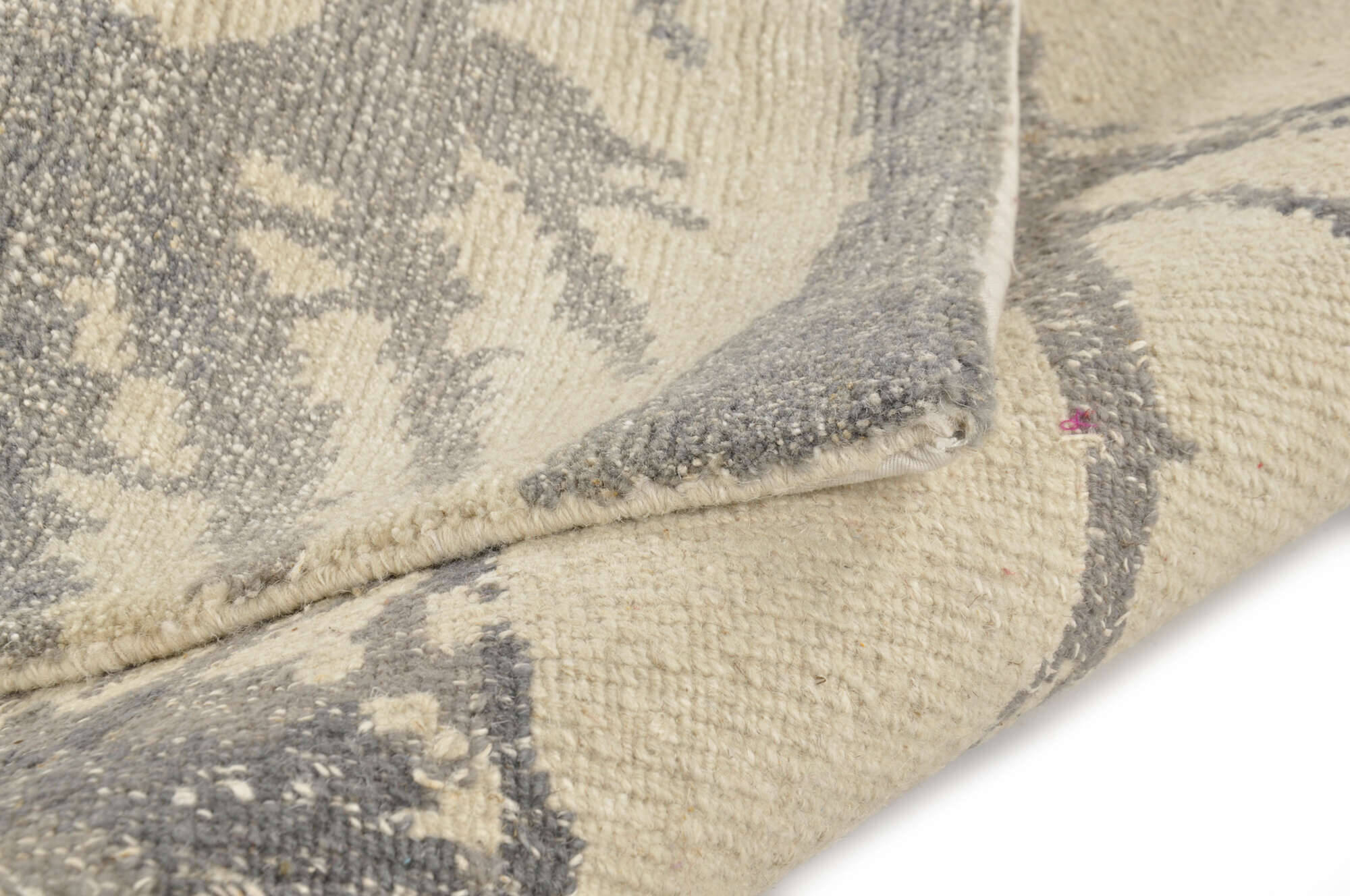 FineNature_C2903_559beigegrey_401621_9 Teppich Fine Nature Nepal Muster C2903 Wunschmaße