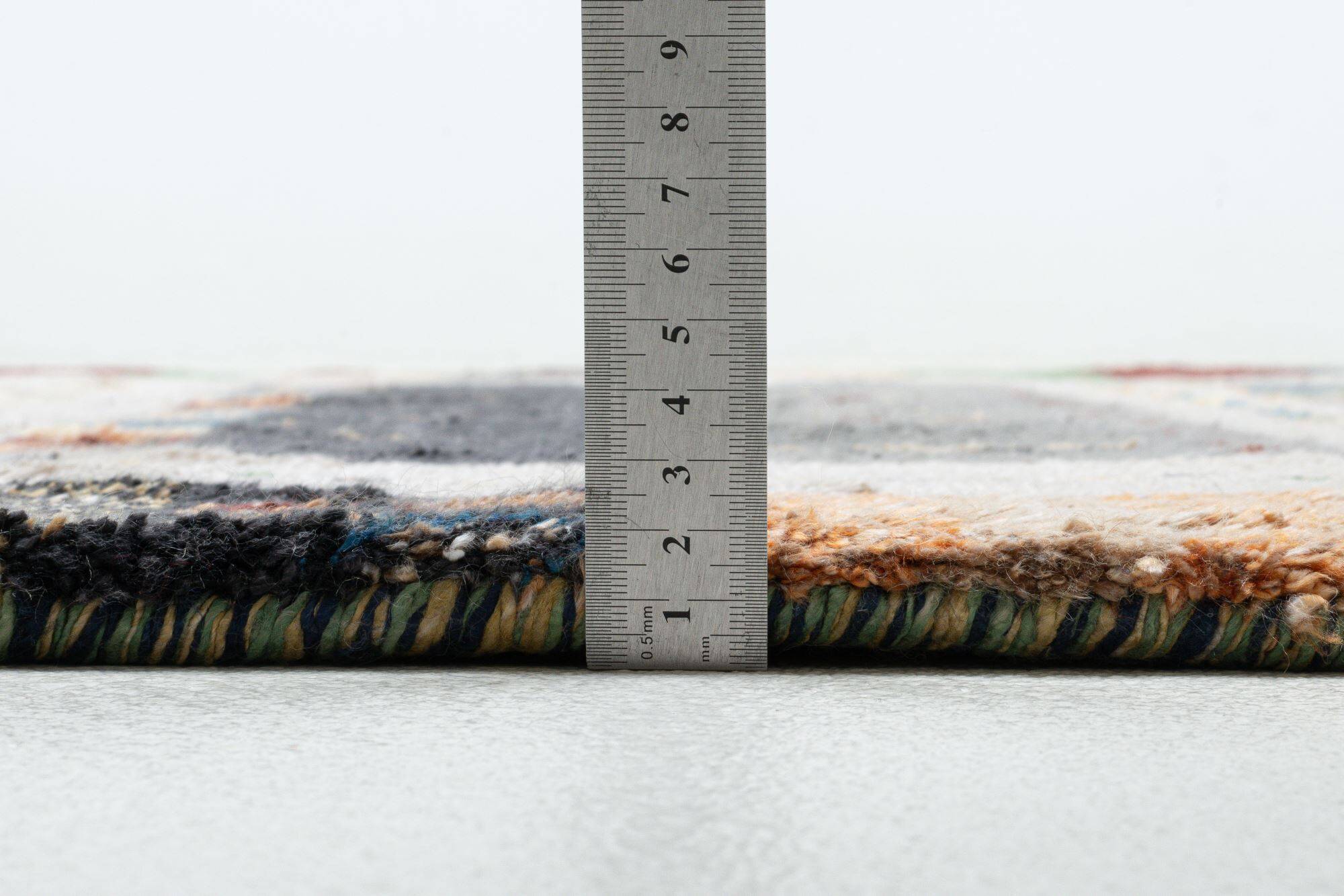 Gabbeh Teppich Keno Bambus Viskose Bunt 160x230cm Gabbeh Teppich Keno Bambus Viskose Bunt 160x230cm