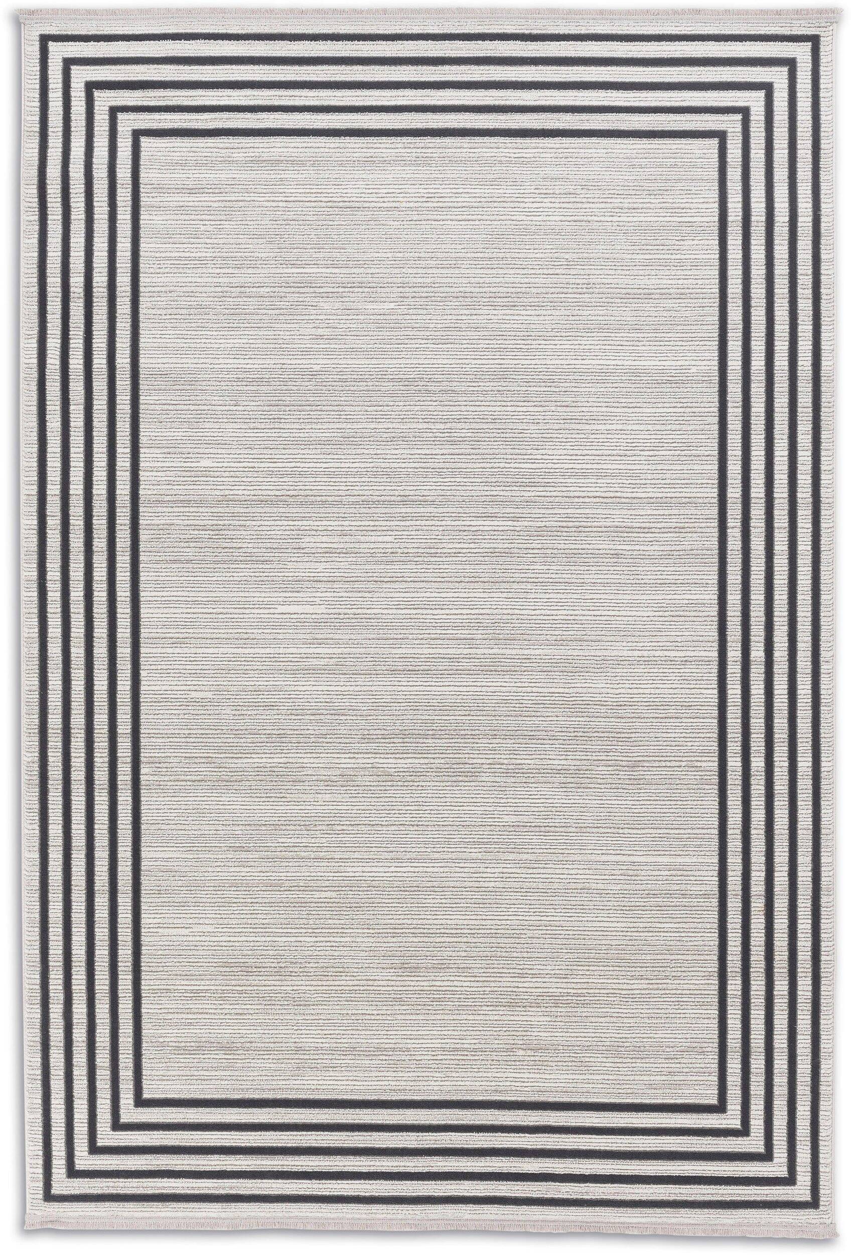 Moderner Teppich Vercelli 6651-232-040 anthrazit Moderner Teppich Vercelli 6651-232-040 anthrazit