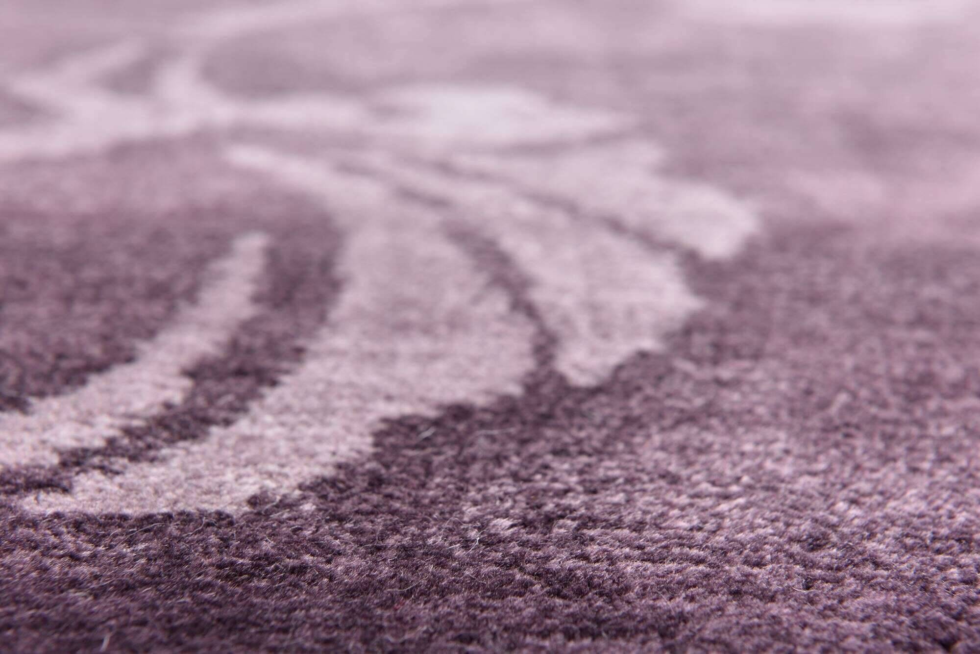 baktapur_t264_749lila_410654_3 Teppich Baktapur Elegance Nepal Handgeknüpft Wunschmaß