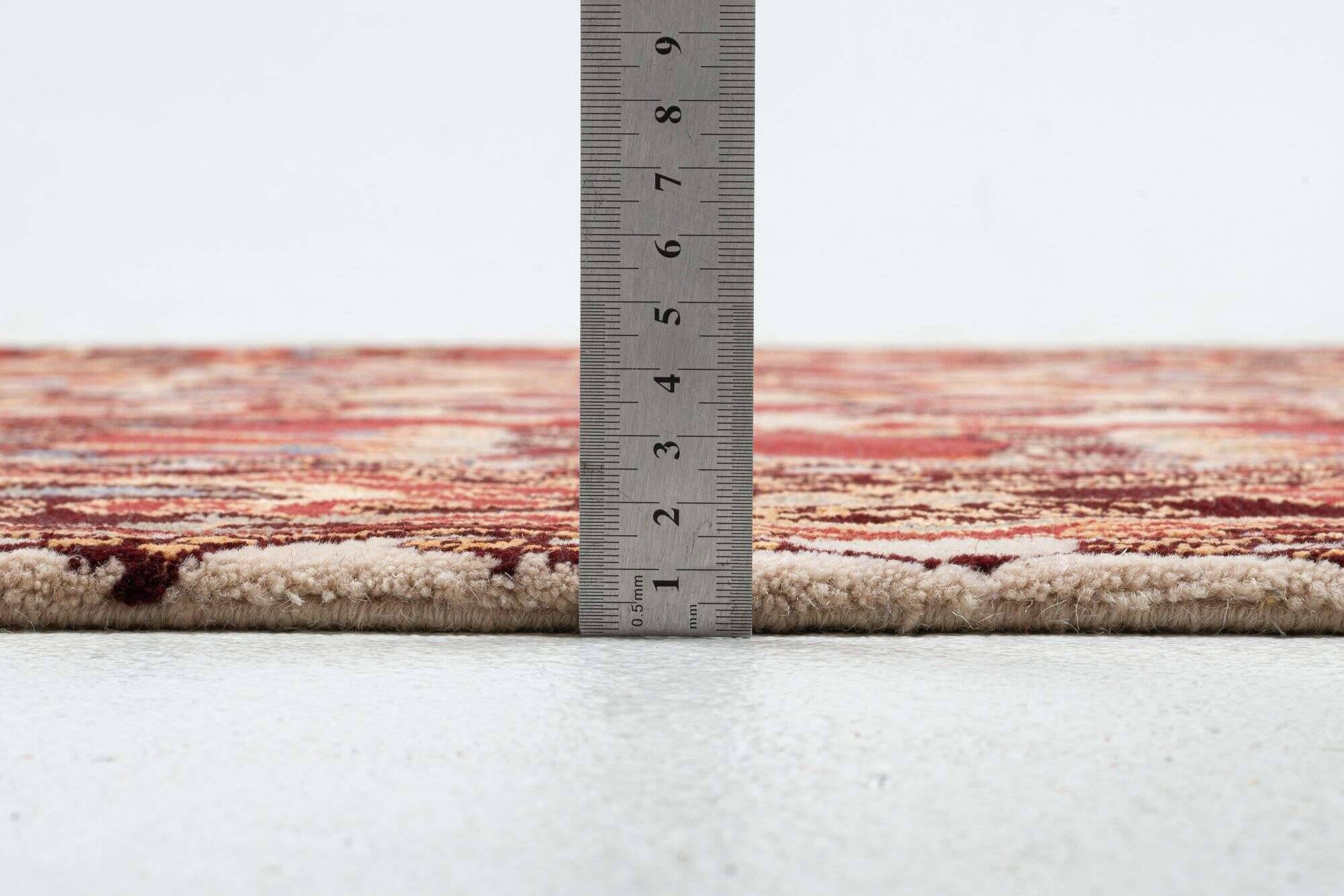 jabusilk60_cx3514_200red_409034_5opjHhaiVEfhjt Nepal Teppich Jabu Silk 60 Wolle Seide Design Teppich Wunschmaß