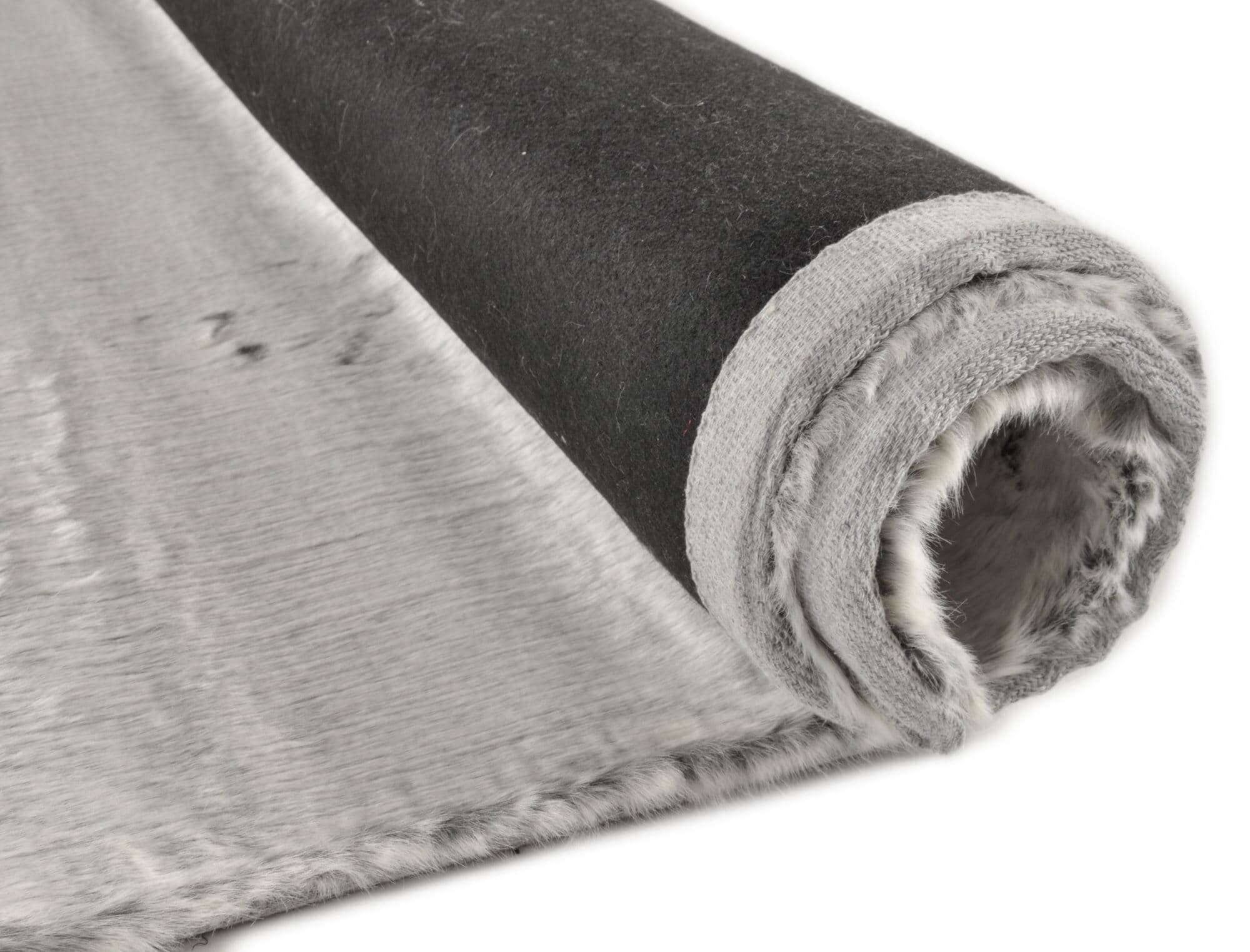 furry_uni_640silver_419878_11 Furry uni Hochflor Teppich Tom Tailor Kuschelteppich Einfarbig