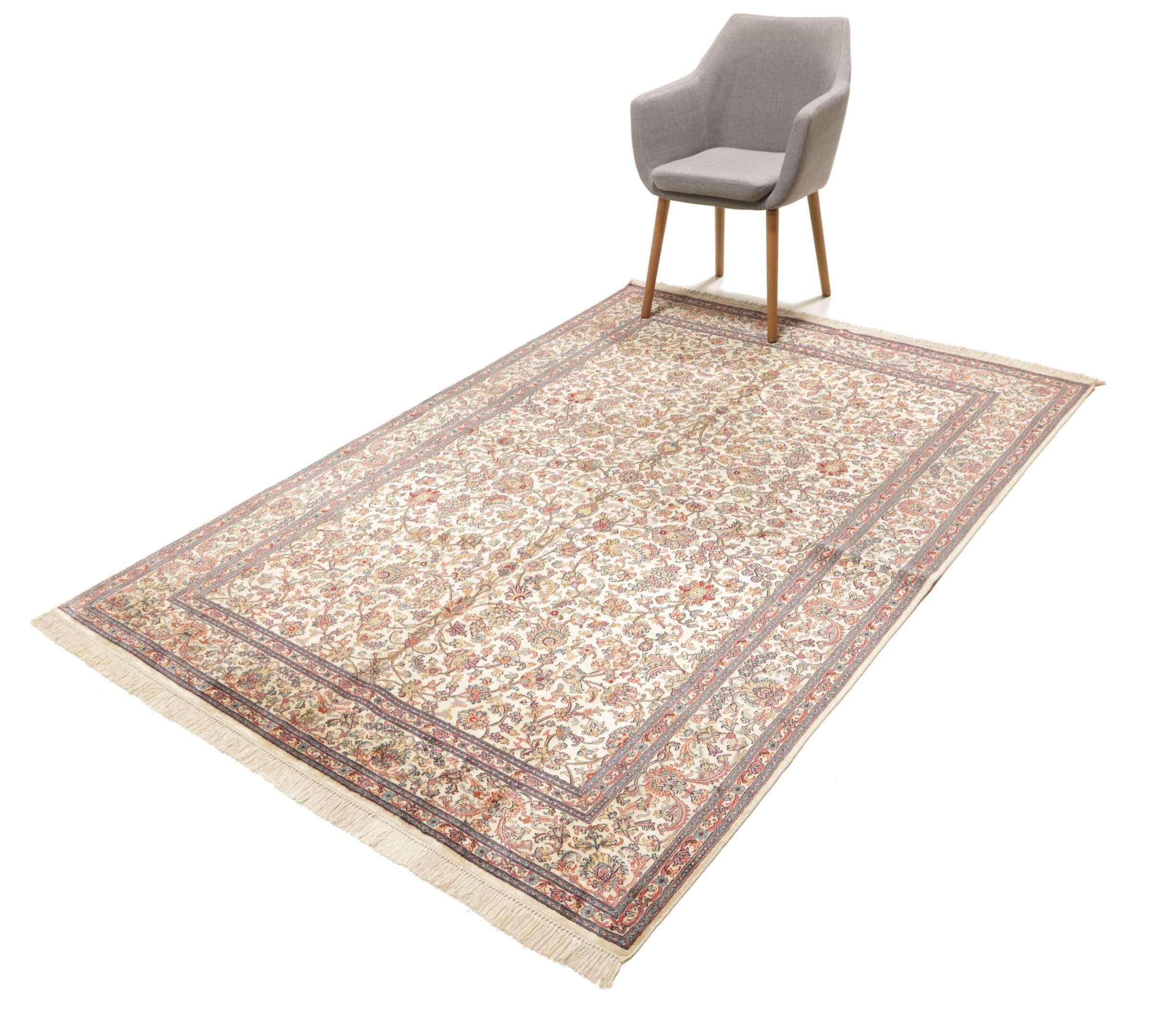 00002RSN370371 Teppich Kashmir Seide 24/24 Knüpfung 152x218 cm