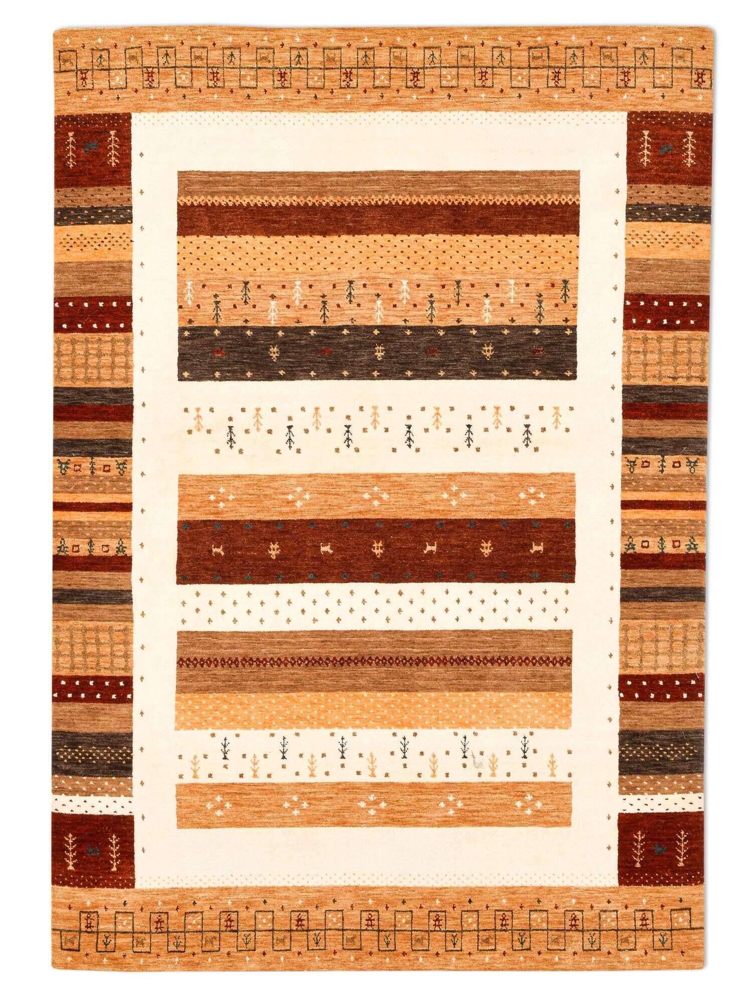 lorisuperdiamond_zo-2417-18_553beigemulti_412824_1 Orientteppich Lori Super Diamond Gabbeh 160x230 cm