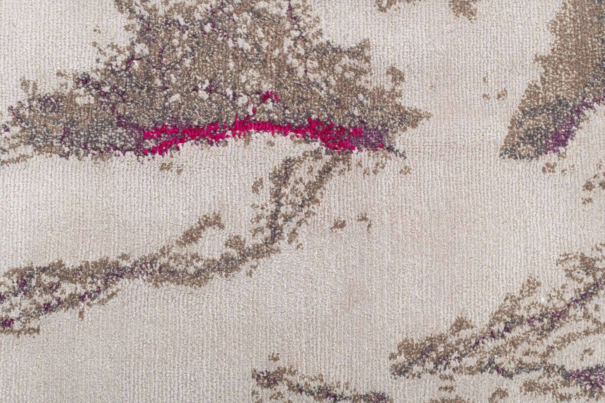 jabusilk60_c4047_120naturalpink_416946_3 Nepal Teppich Jabu Silk 60 Wolle Seide Design Teppich 247x307cm