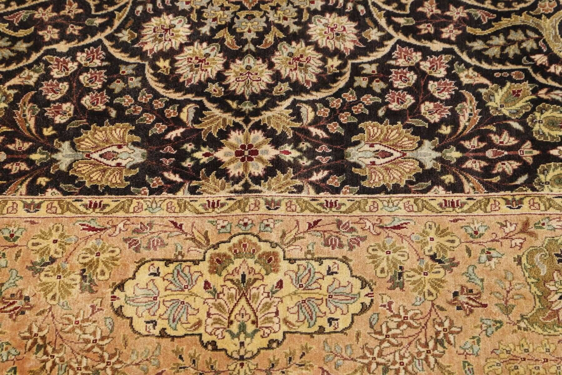 00007RSN266021 Teppich Pakistan Fein 140x219 cm reine Seide