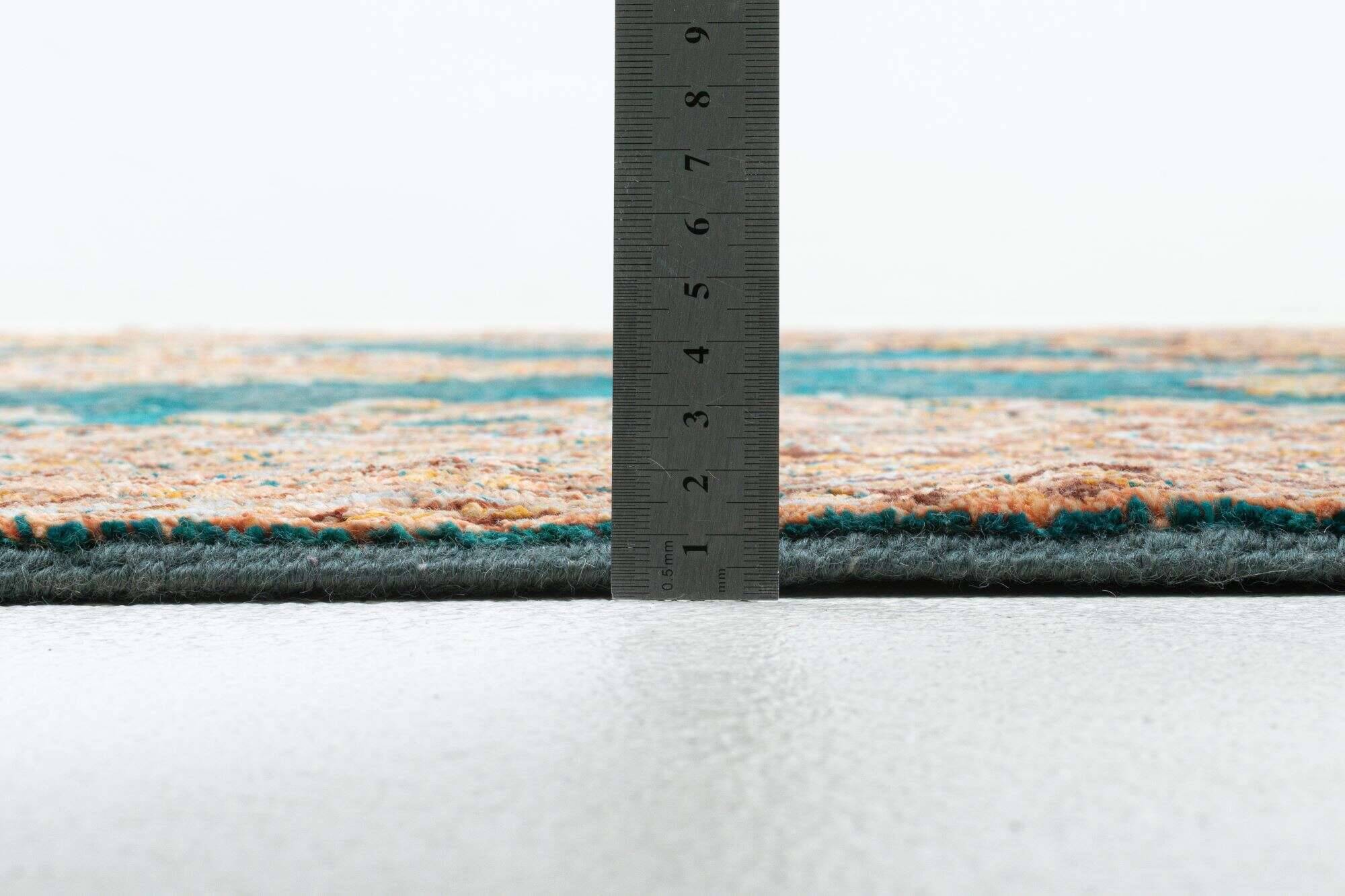 sadra_mb904_720turquoise_435770_4 Teppich Sadra Handgeknüpft türkis im Wunschmaß