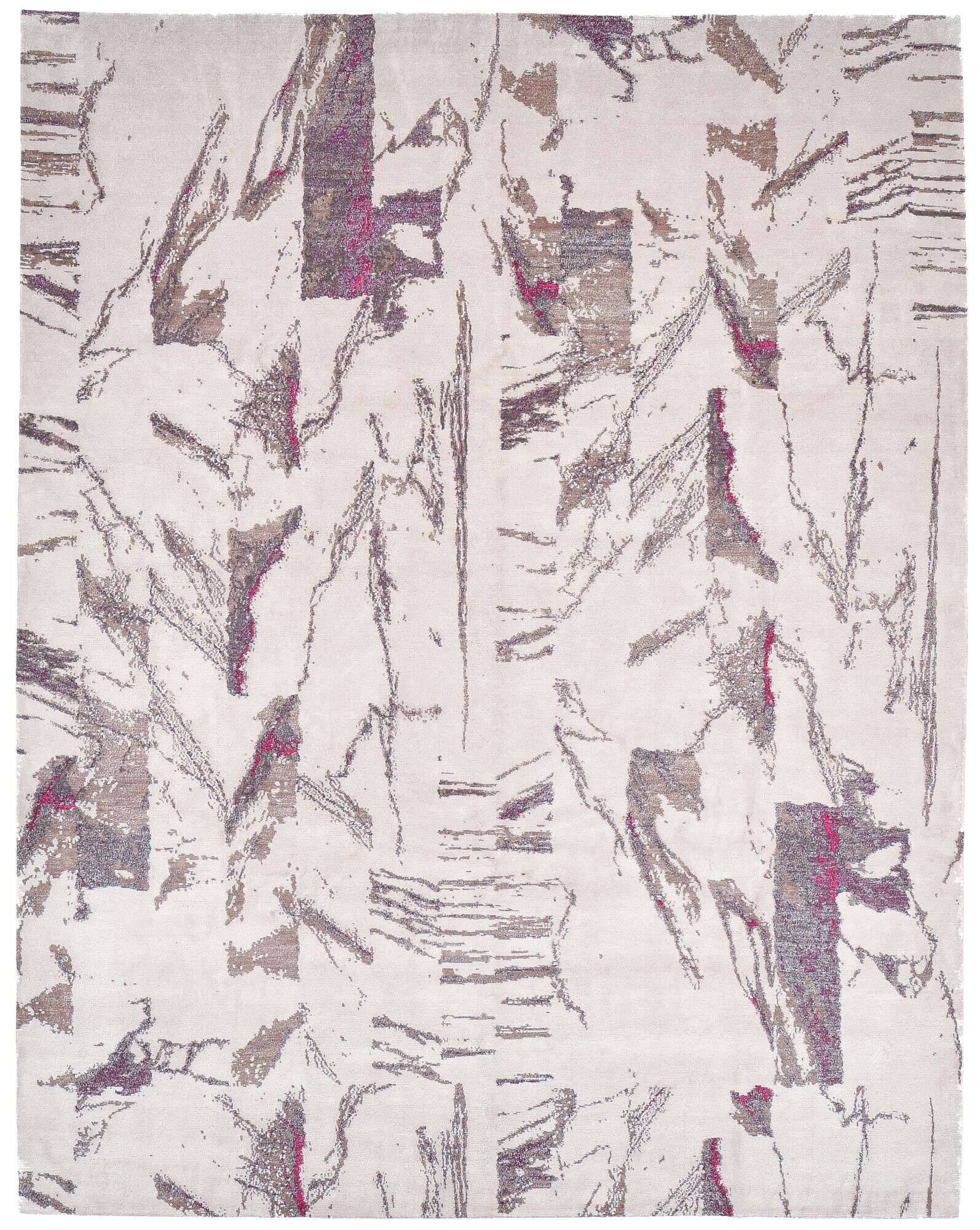 jabusilk60_c4047_120naturalpink_416946_1Crebss5CYhlCb Nepal Teppich Jabu Silk 60 Wolle Seide Design Teppich 247x307cm