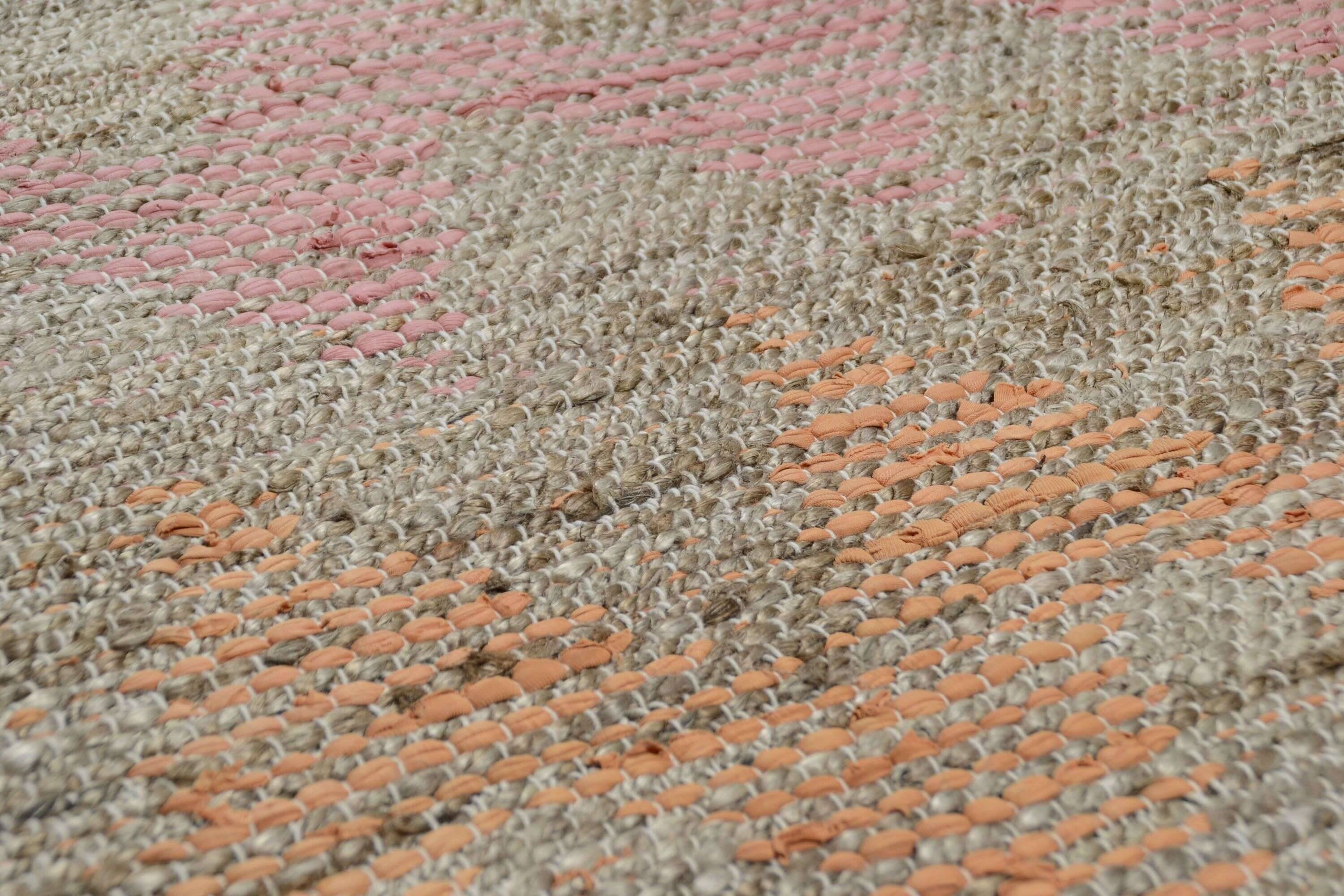 Smoothcomfort_pastelzigzag_115naturalmulti_401807_6 Smooth Comfort pastel ZigZag Handwebteppich Teppich Jute