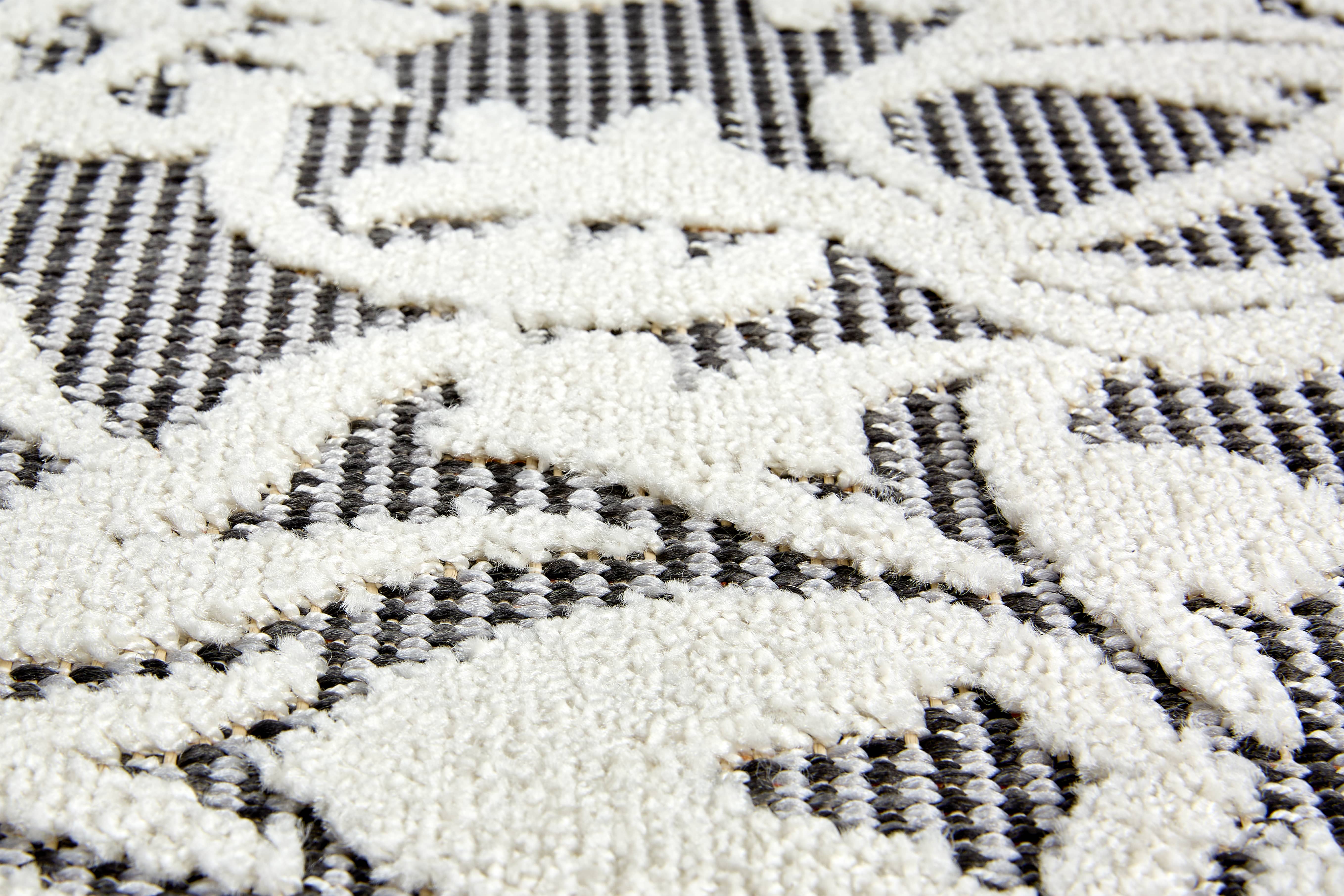 In- und Outdoor Teppich Serina D.253 C.004 Ornamente grau/weiß In- und Outdoor Teppich Serina D.253 C.004 Ornamente grau/weiß