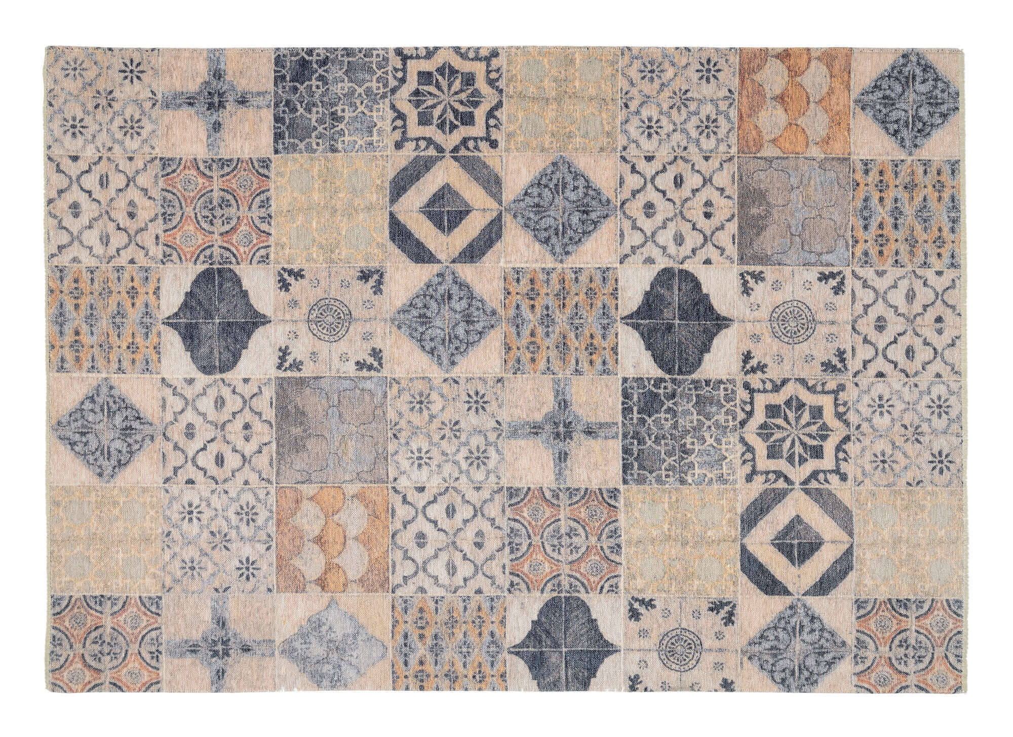 FAR01-598-2 FARO Gallery M Teppich Patchwork Teppich by Musterring Teppiche