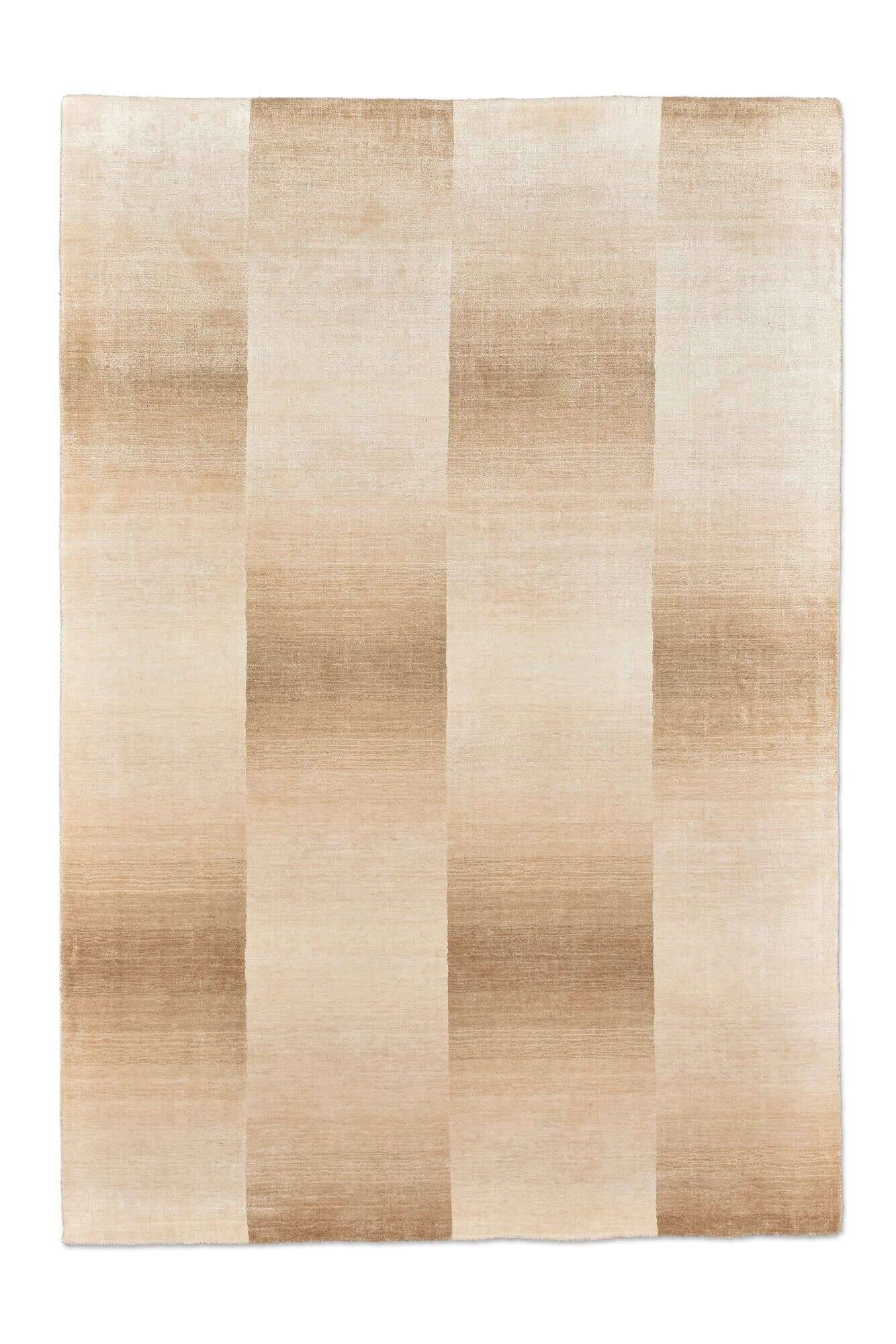 palmyra_zo-3658-20_556lightbeige_420844_1 Design Teppich 160x230cm Palmyra Handgearbeitet Viskose beige
