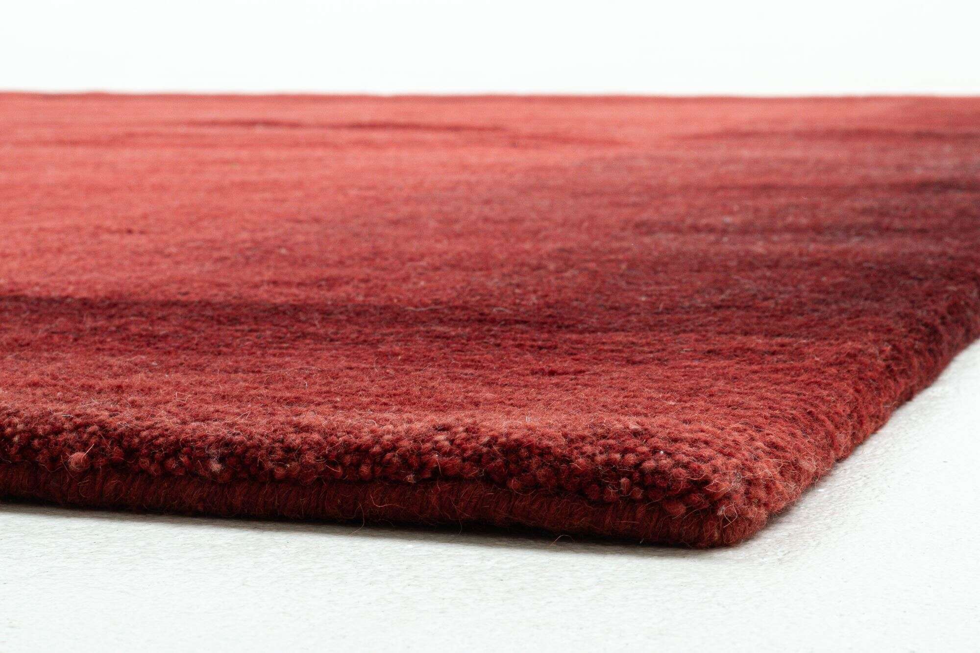 Nepal Teppich Design Talonga Handgeknüpft rot Wunschmaß