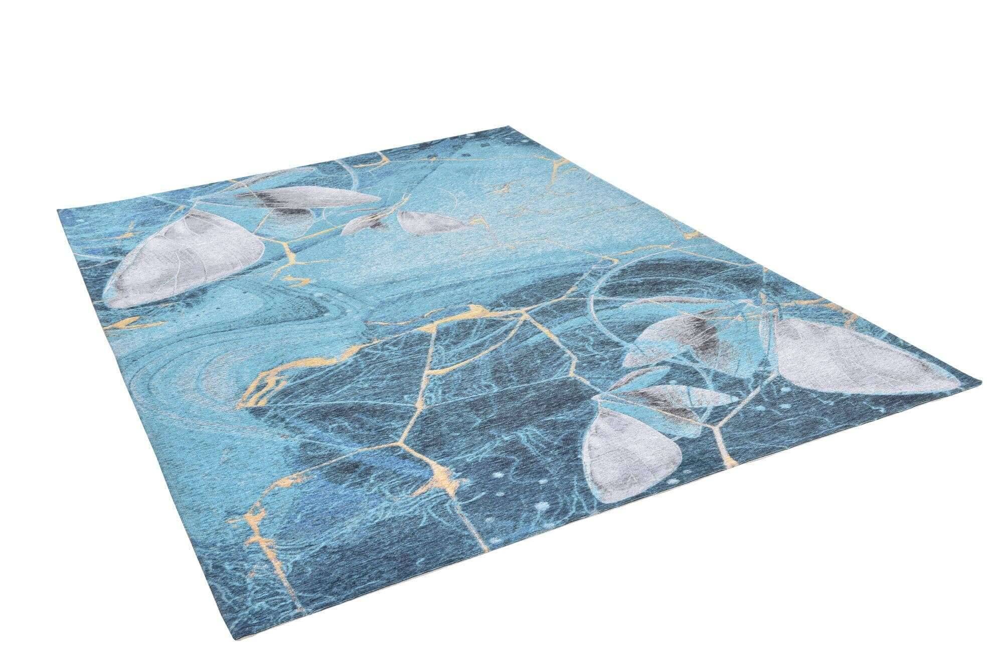 Cosima_GF-110_724TurquoiseMulti_426847_2 Cosima GF-110 Teppich Flachgewebe Modernes Design