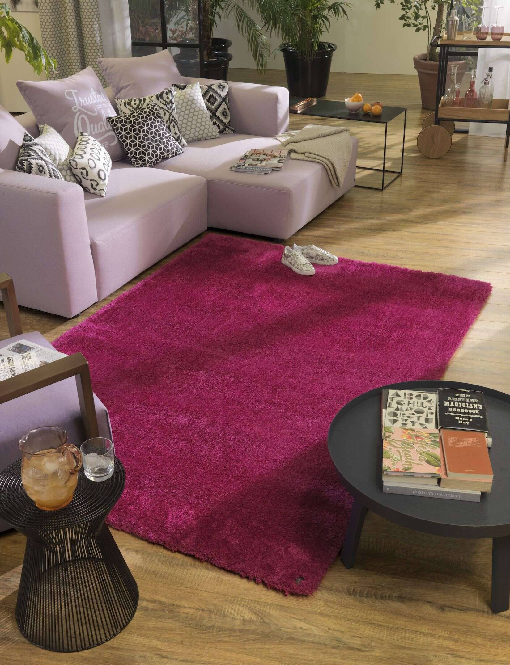 soft_uni_232pink_230065_12 Soft uni pink Kuschelteppich Teppich Uni